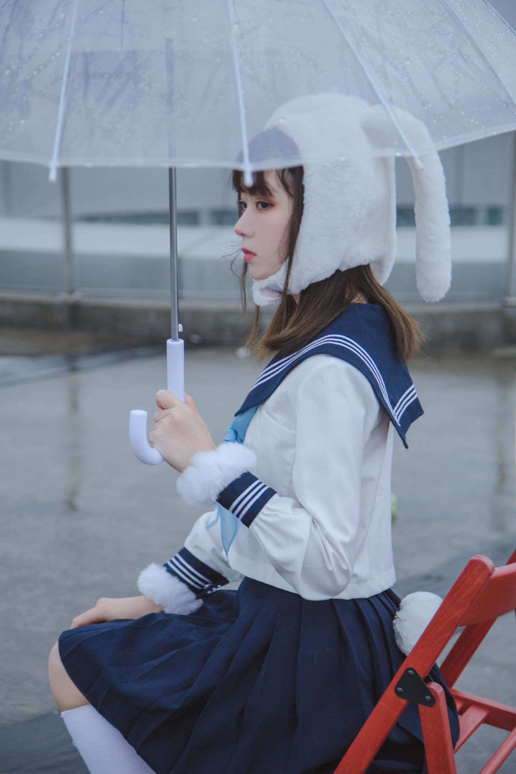 [福利COS] 可爱妹子Fushii_海堂 - 兔兔头第4张