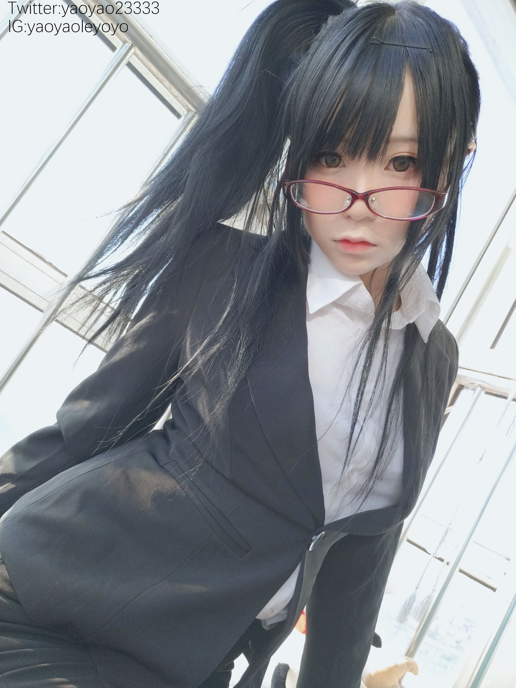 [福利COS] 萌妹子Coser摇摇乐yoyo - 补习老师第12张