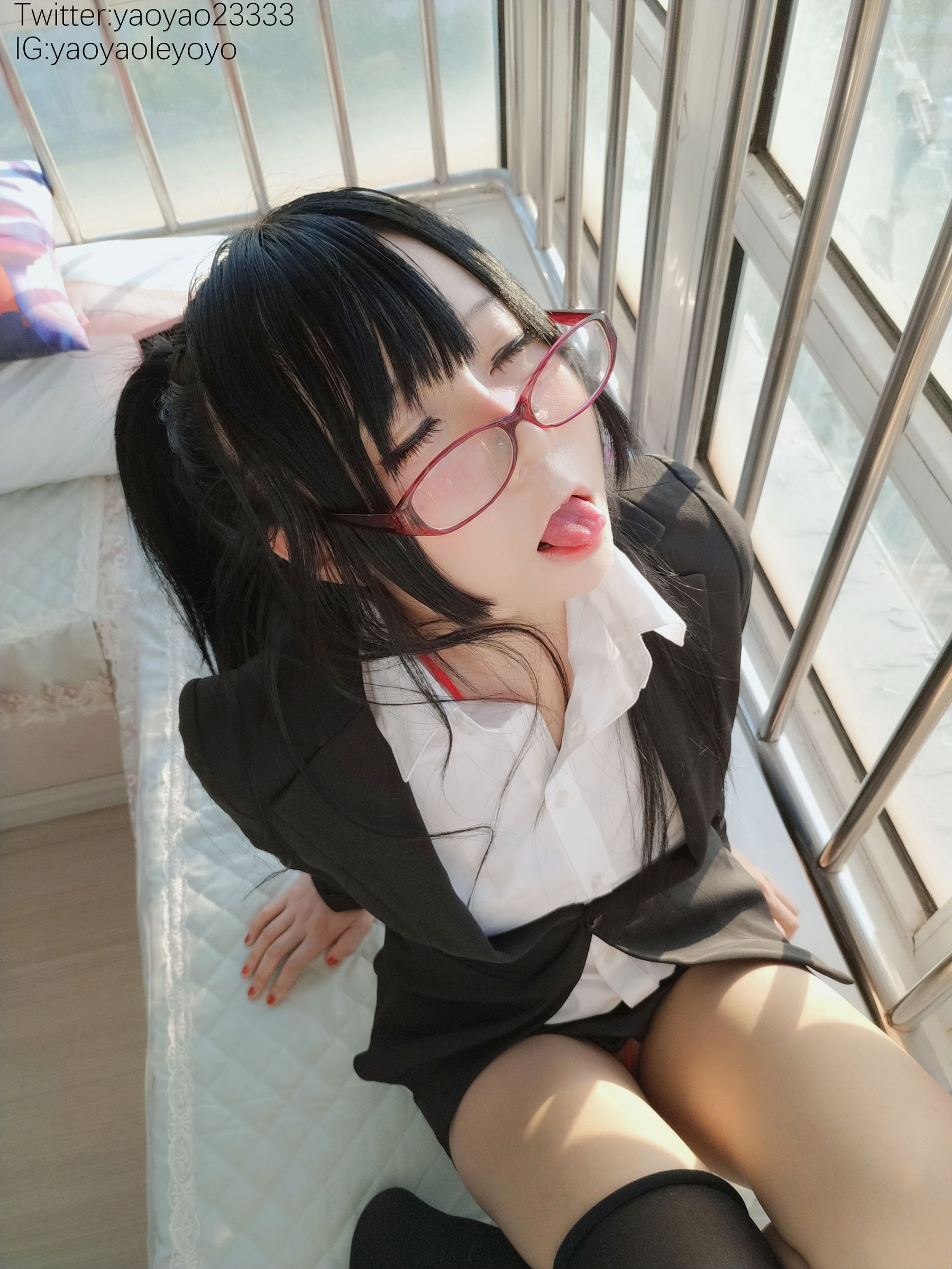 [福利COS] 萌妹子Coser摇摇乐yoyo - 补习老师第24张