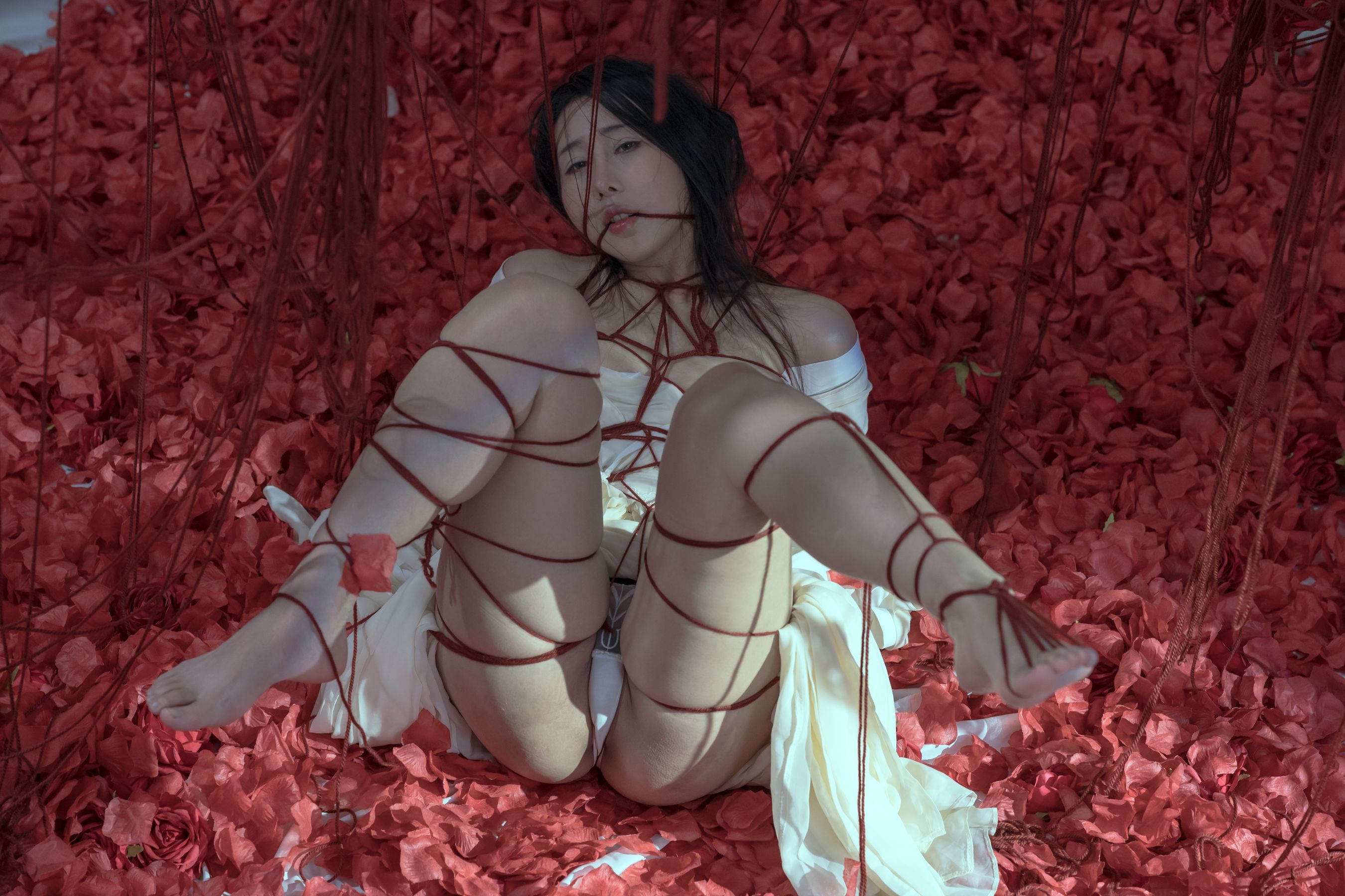 [福利COS] 云溪溪 - 奶桃 囚鸟第13张