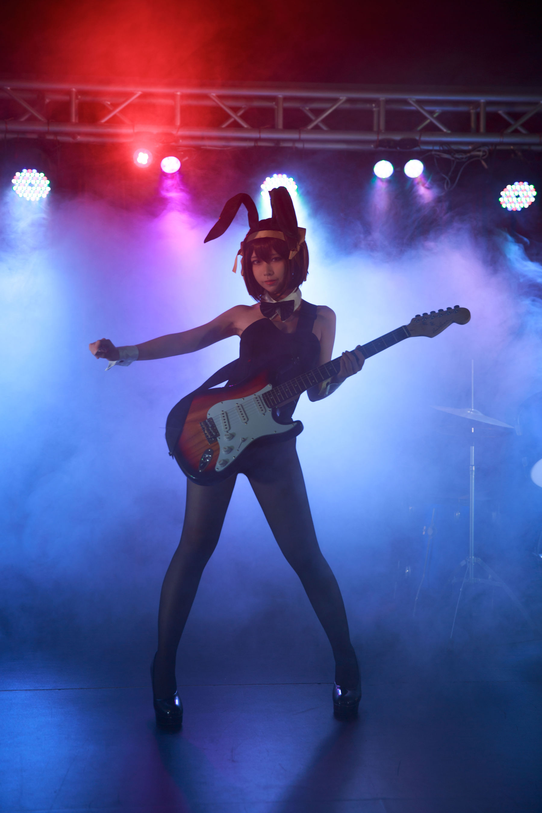 [福利COS] 动漫博主G44不会受伤 - 凉宫 兔女郎第7张