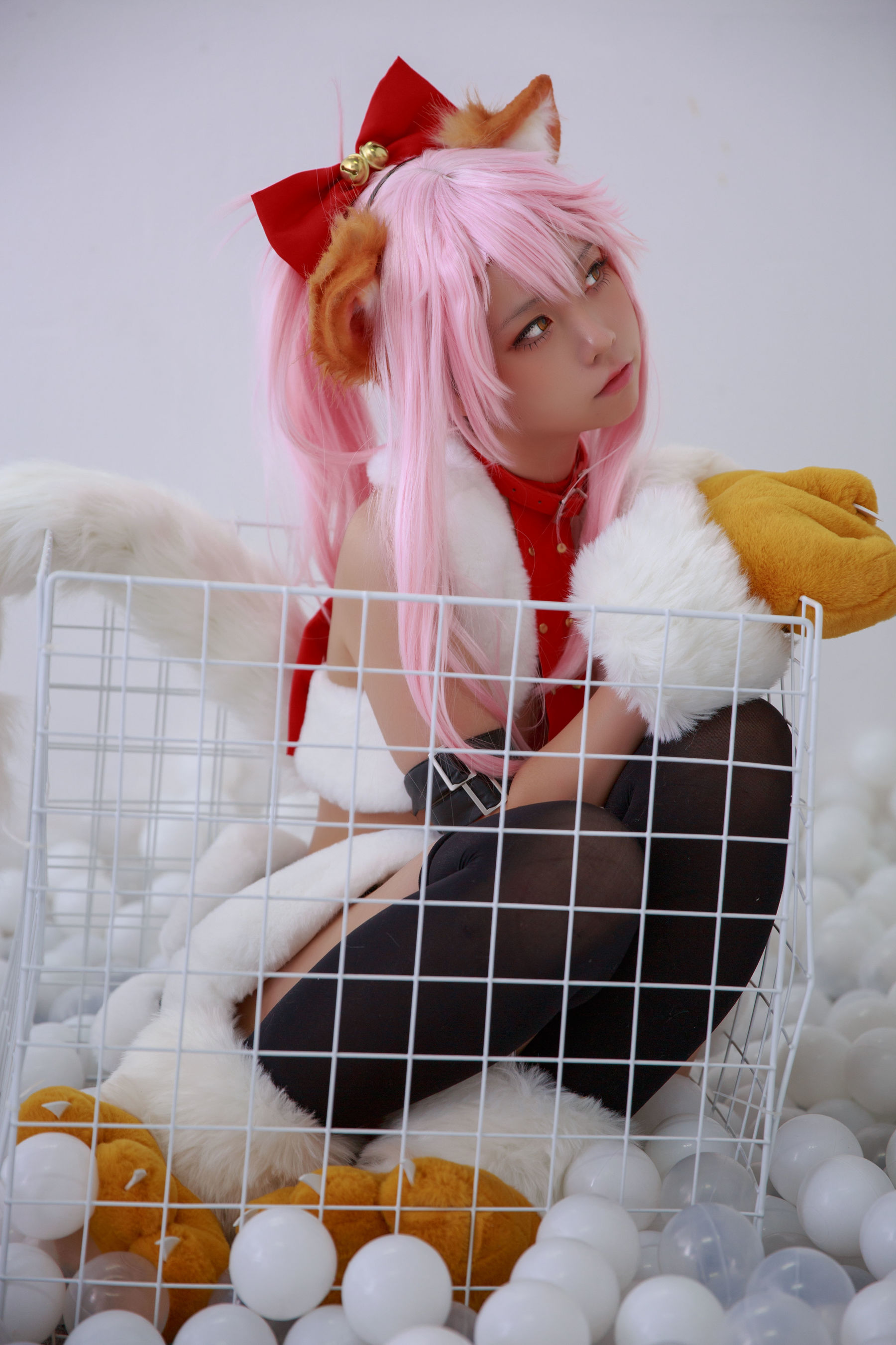 [福利COS] 动漫博主G44不会受伤 - 小黑猫娘第5张