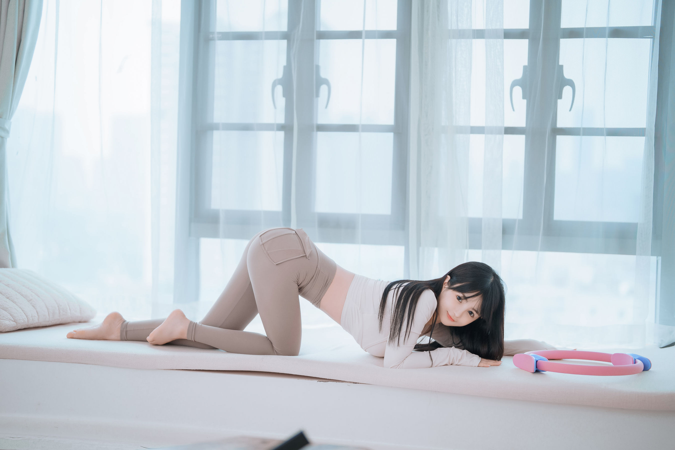 [福利COS] 桜井宁宁 - 瑜伽妹妹第5张