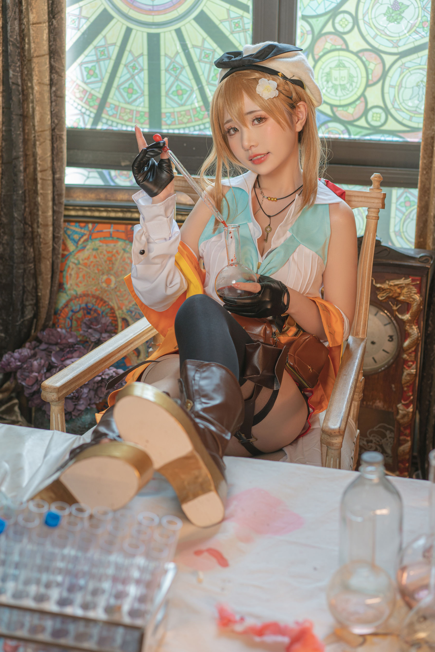 [福利COS] 爆机少女喵小吉 - 莱莎的炼金工房2第4张