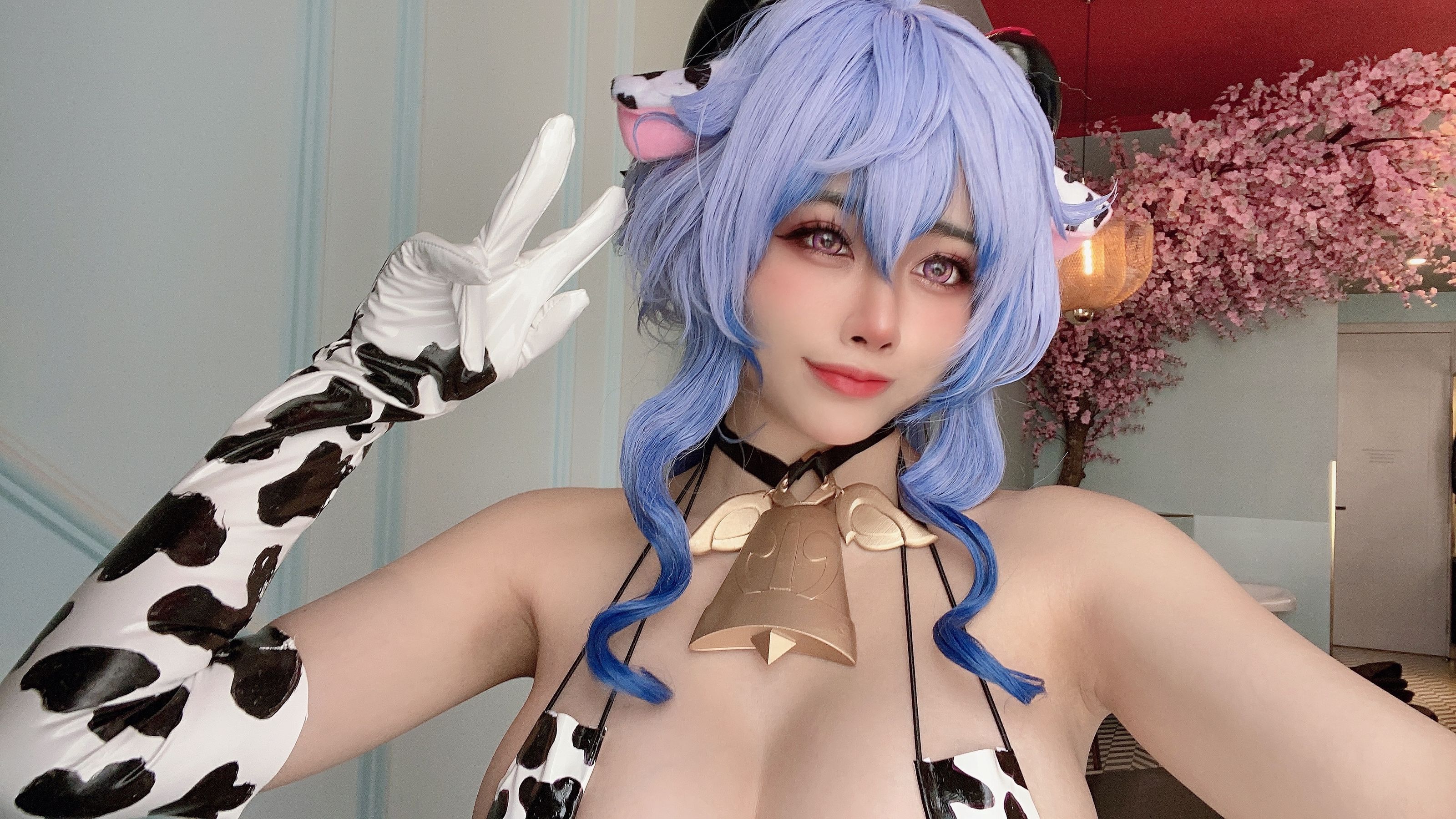 [福利COS] 日本性感萝莉Byoru - Ganyu Cow第17张