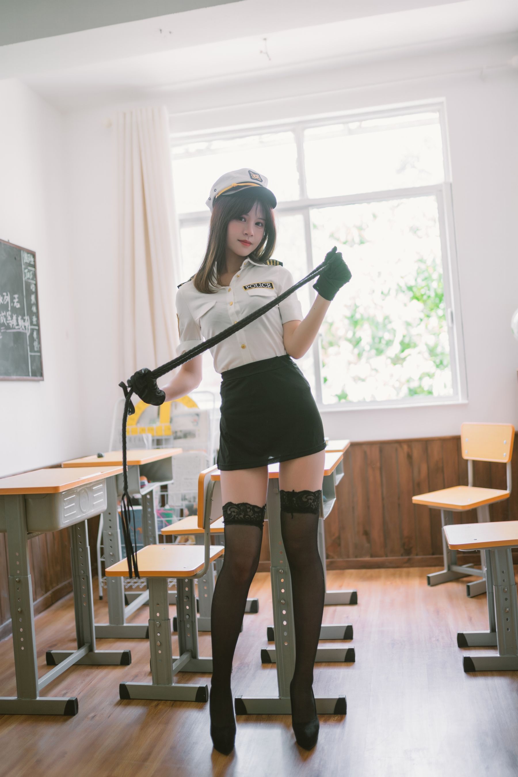[福利COS] 星黛鹿鹿(千反田鹿鹿) - 日常女警第6张