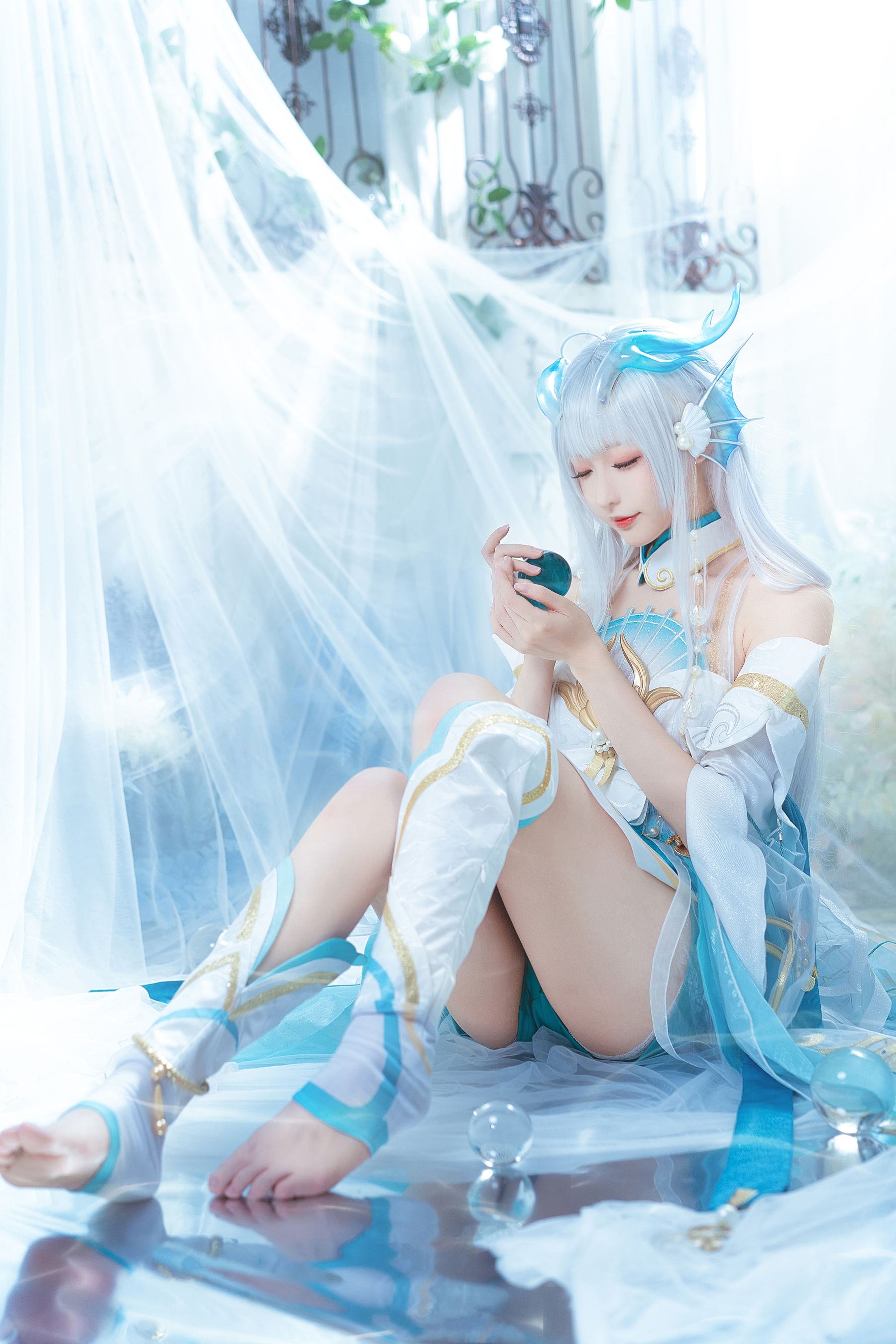 [福利COS] Coser小姐姐南宫 - 西施第6张