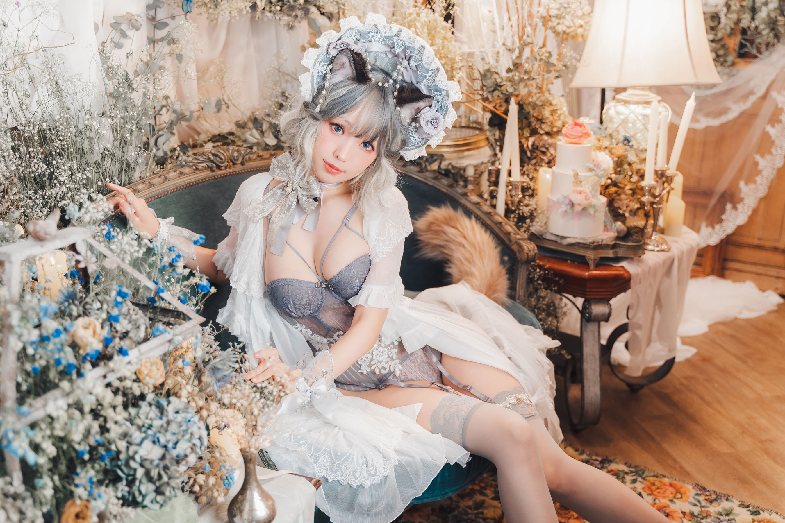 [福利COS] Ely_eee(ElyEE子) - agdoll Cat Doll 布偶貓少女人形第14张