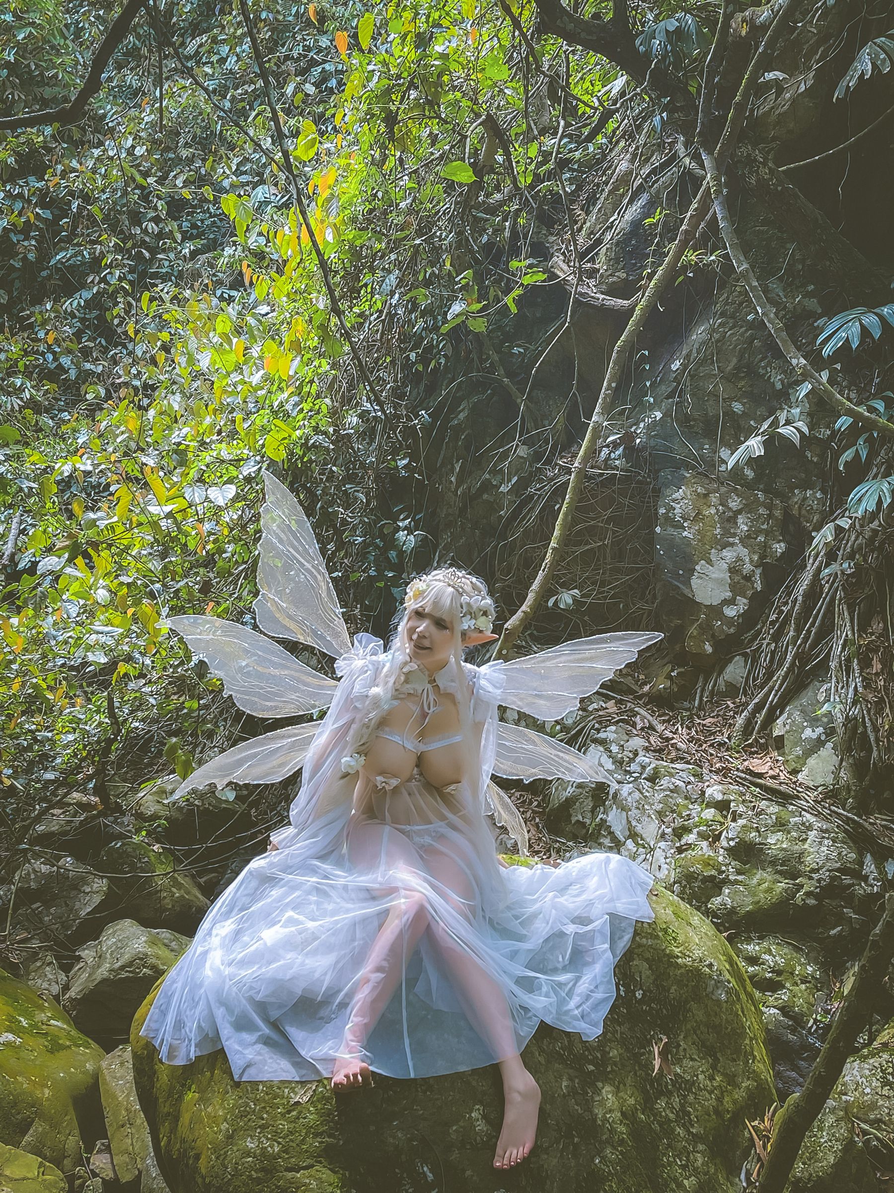 [福利COS] 自闭颜球球(无颜小天使wy) - 林中精灵第28张