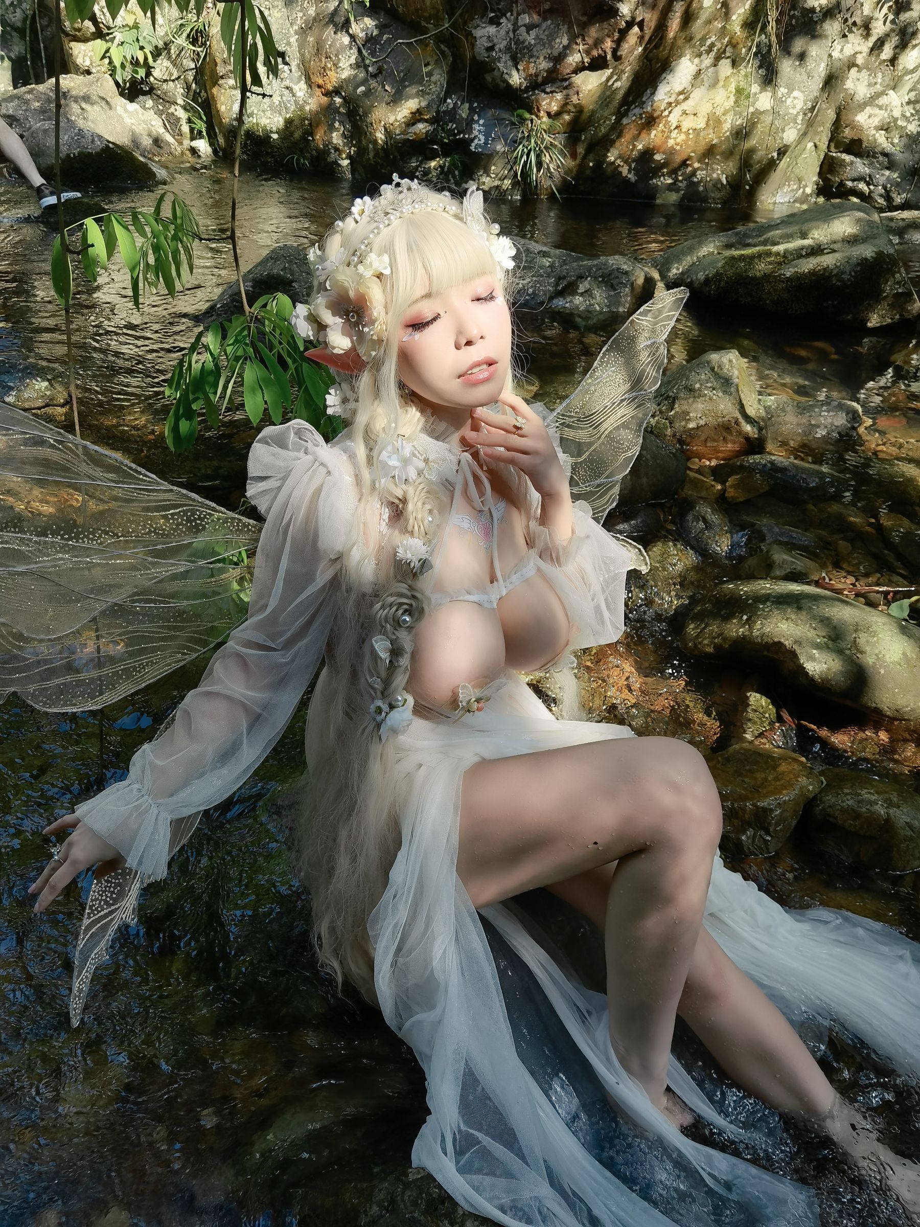 [福利COS] 自闭颜球球(无颜小天使wy) - 林中精灵第30张