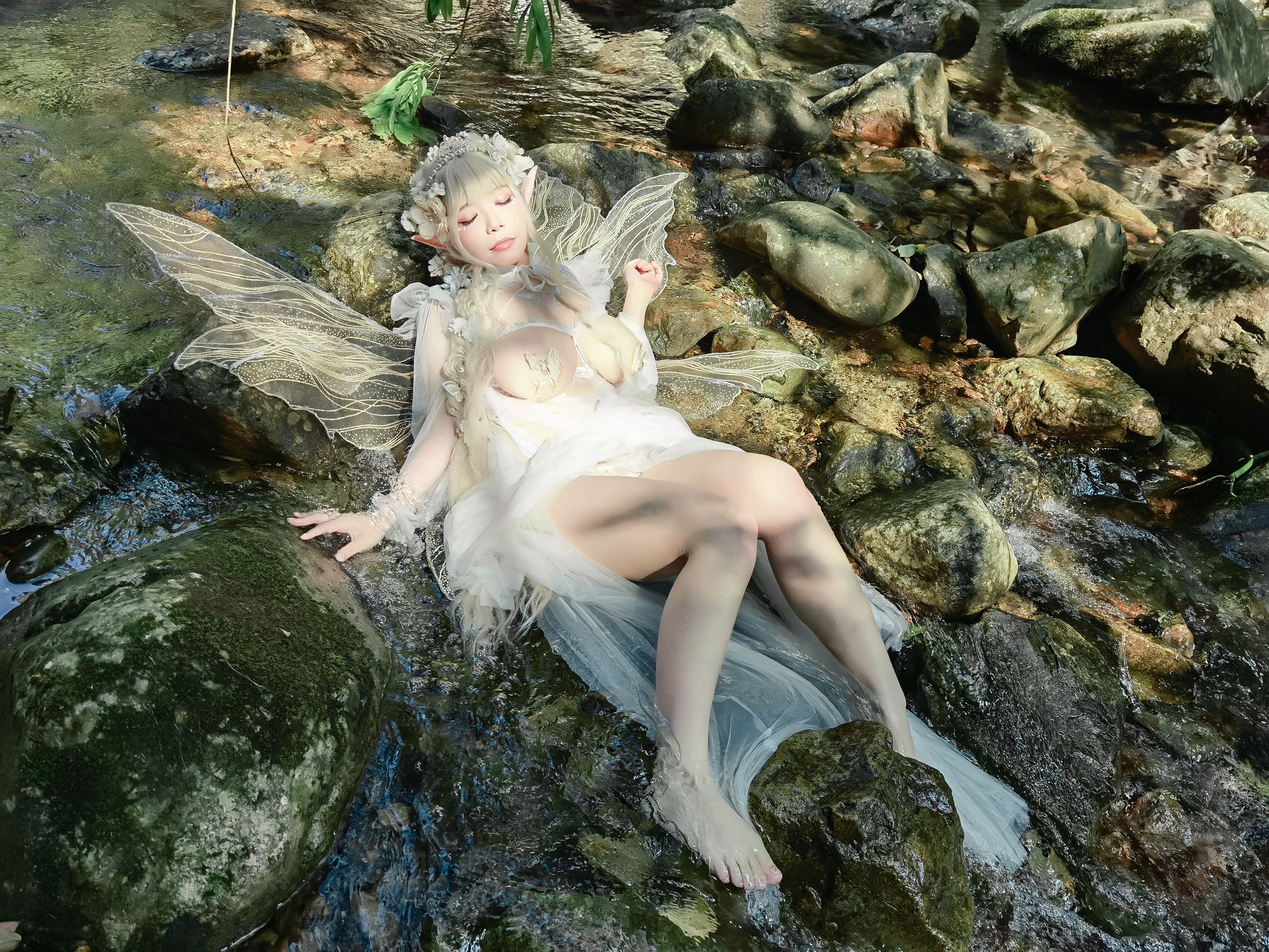 [福利COS] 自闭颜球球(无颜小天使wy) - 林中精灵第32张