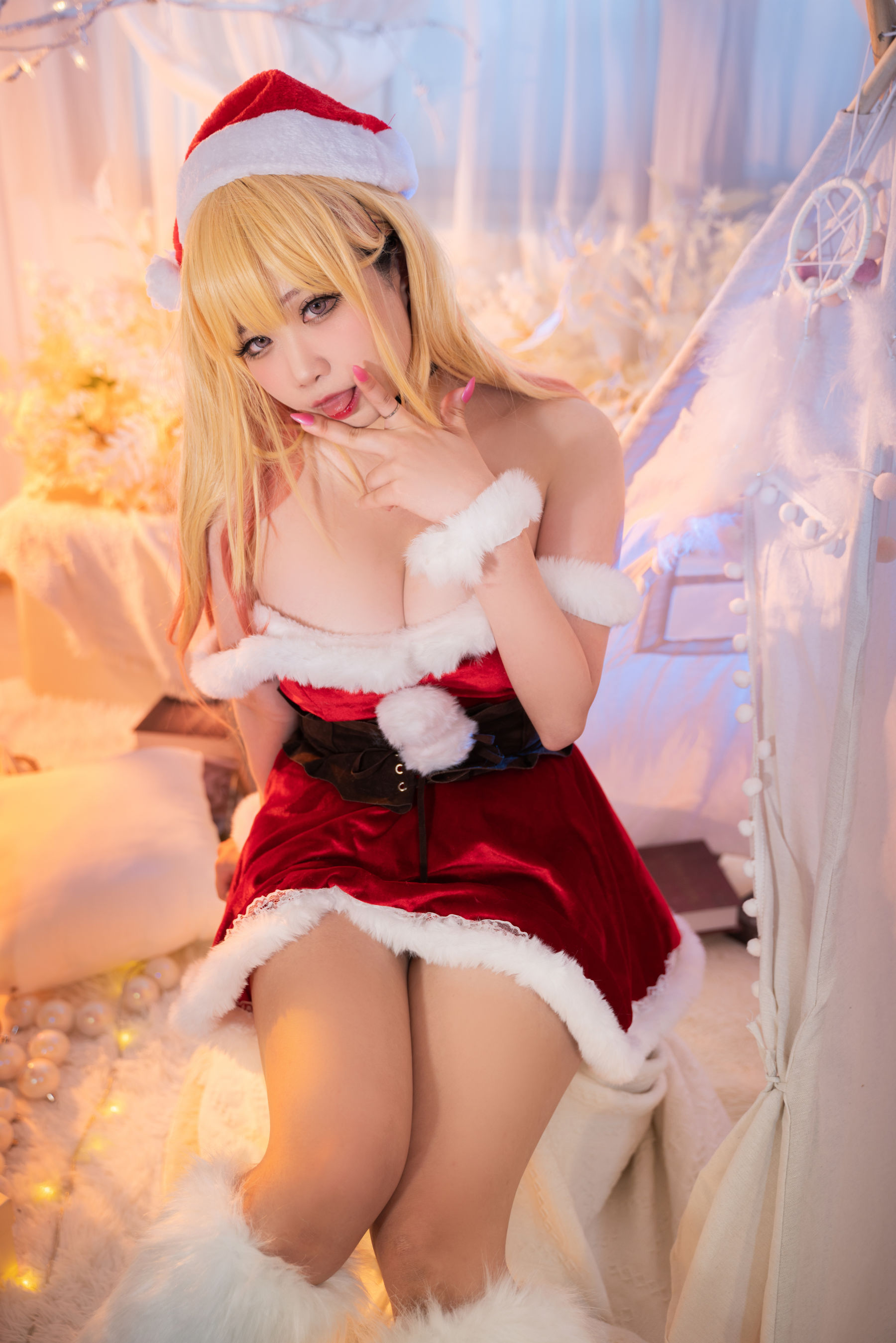 [福利COS] 贞子蜜桃 - 喜多川夢海 圣诞第17张