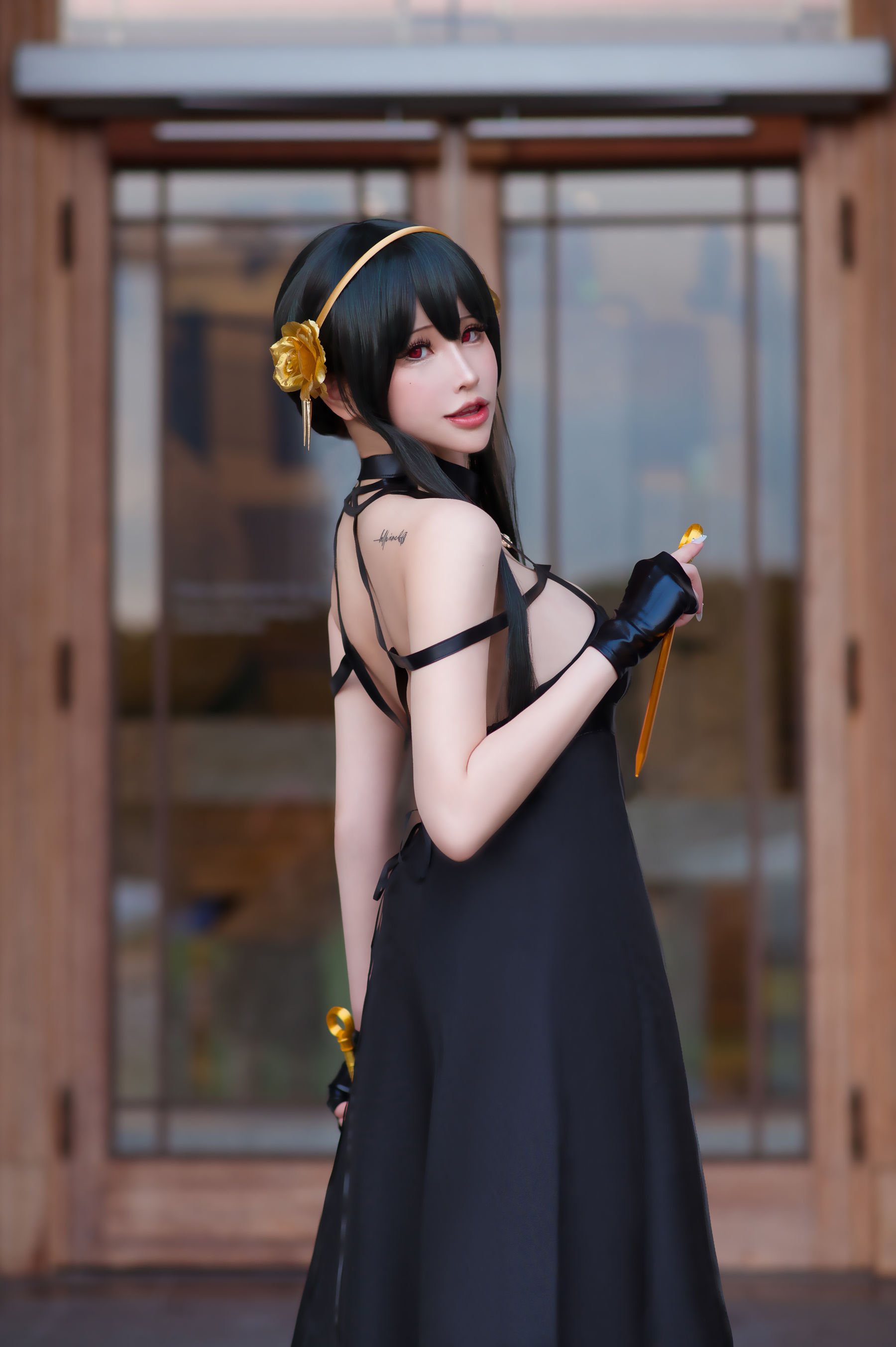 [福利COS] 花リリ(Plant Lily) - Yor Forger第4张