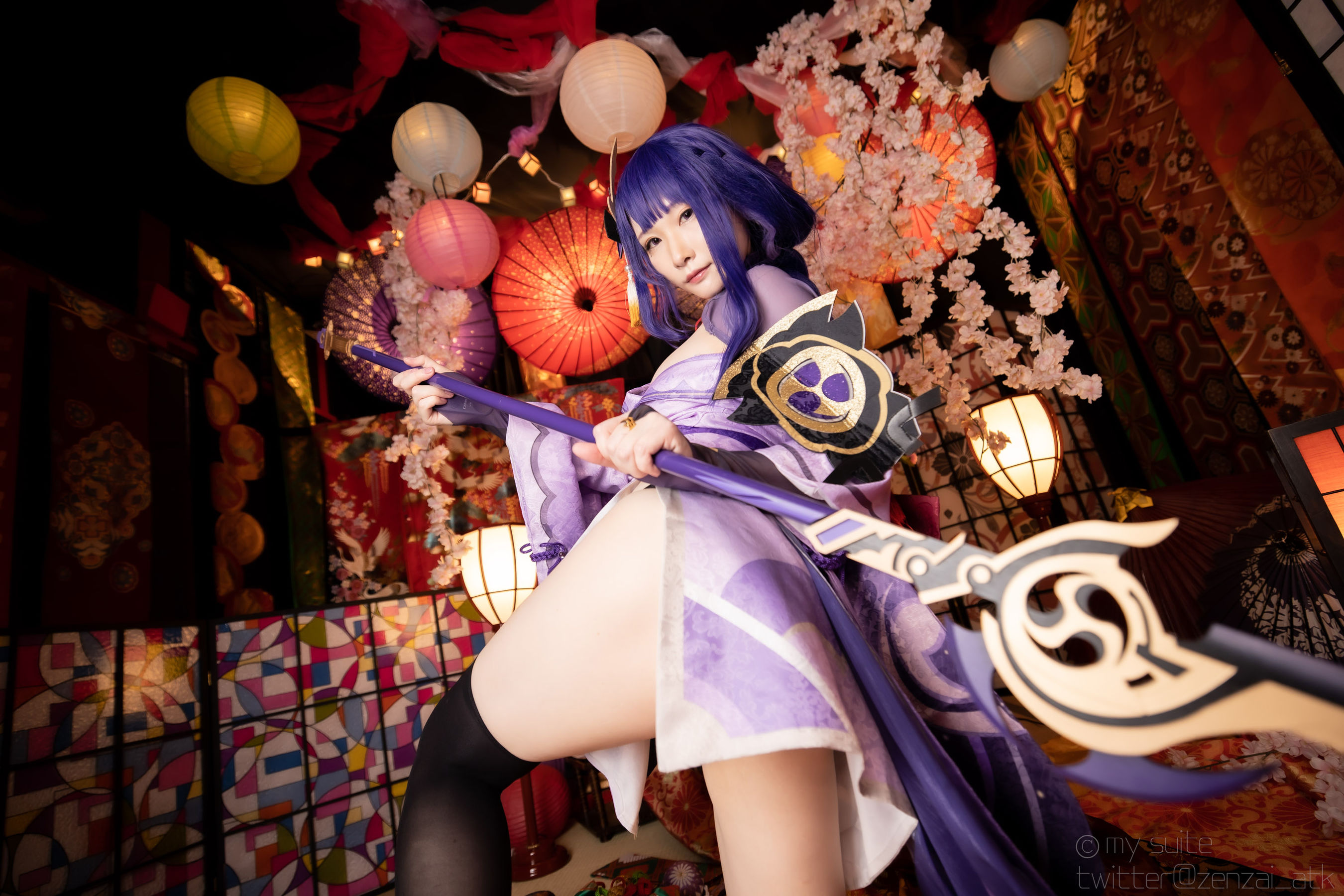 [福利COS] (Cosplay)[my suite] Atsuki あつき - Ikazuti 霆 (Genshin Impact)第23张