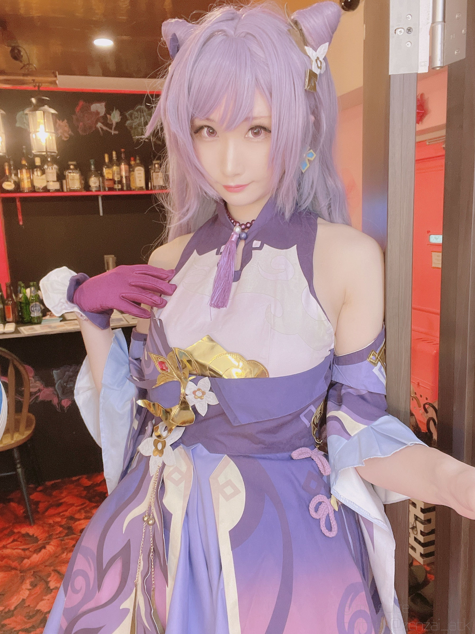 [福利COS] (Cosplay)[my suite] Atsuki あつき - Keqing 刻晴 (Genshin Impact)第13张