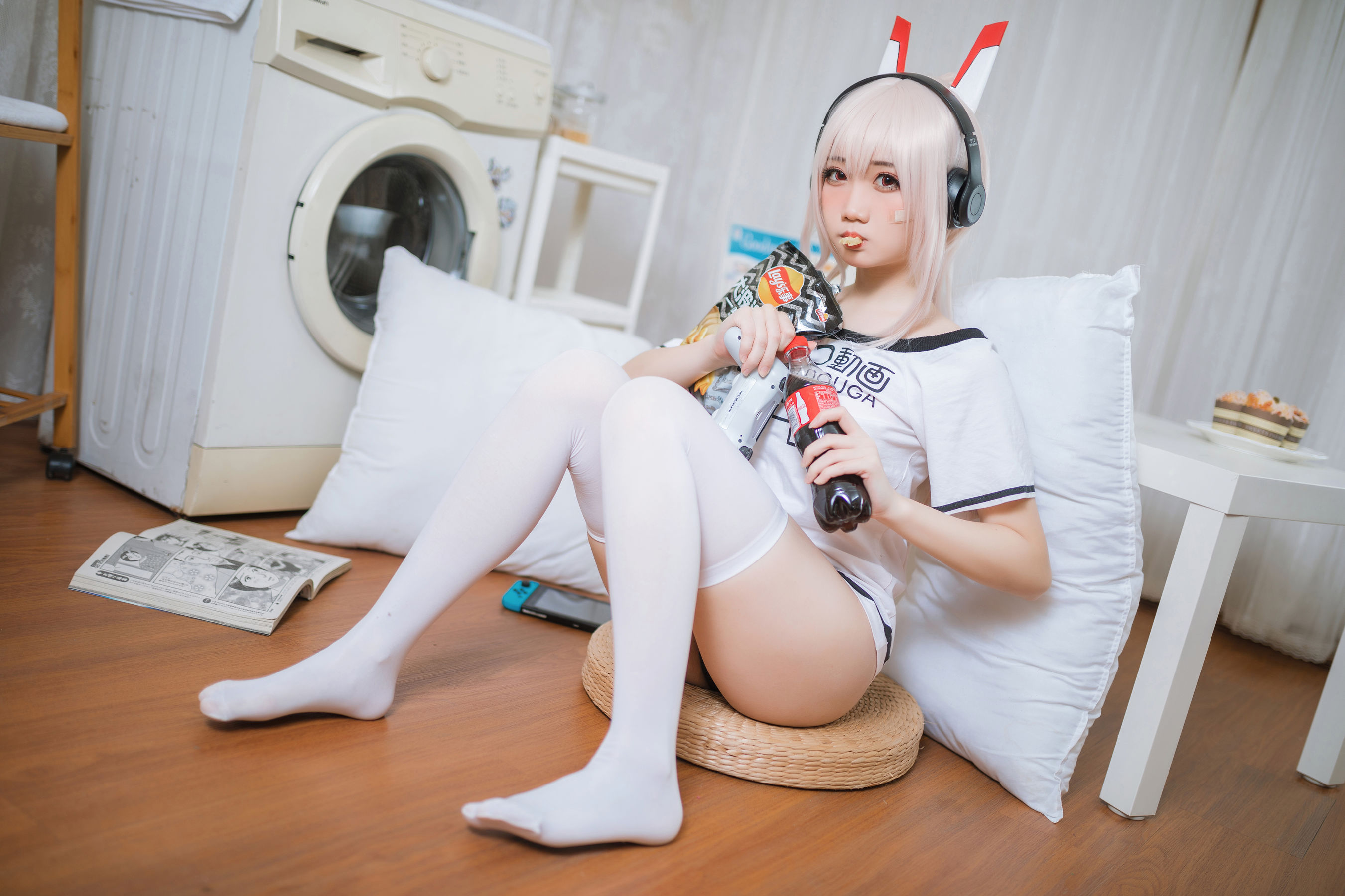 [福利COS] 焖焖碳 - 绫波 宅版本第10张