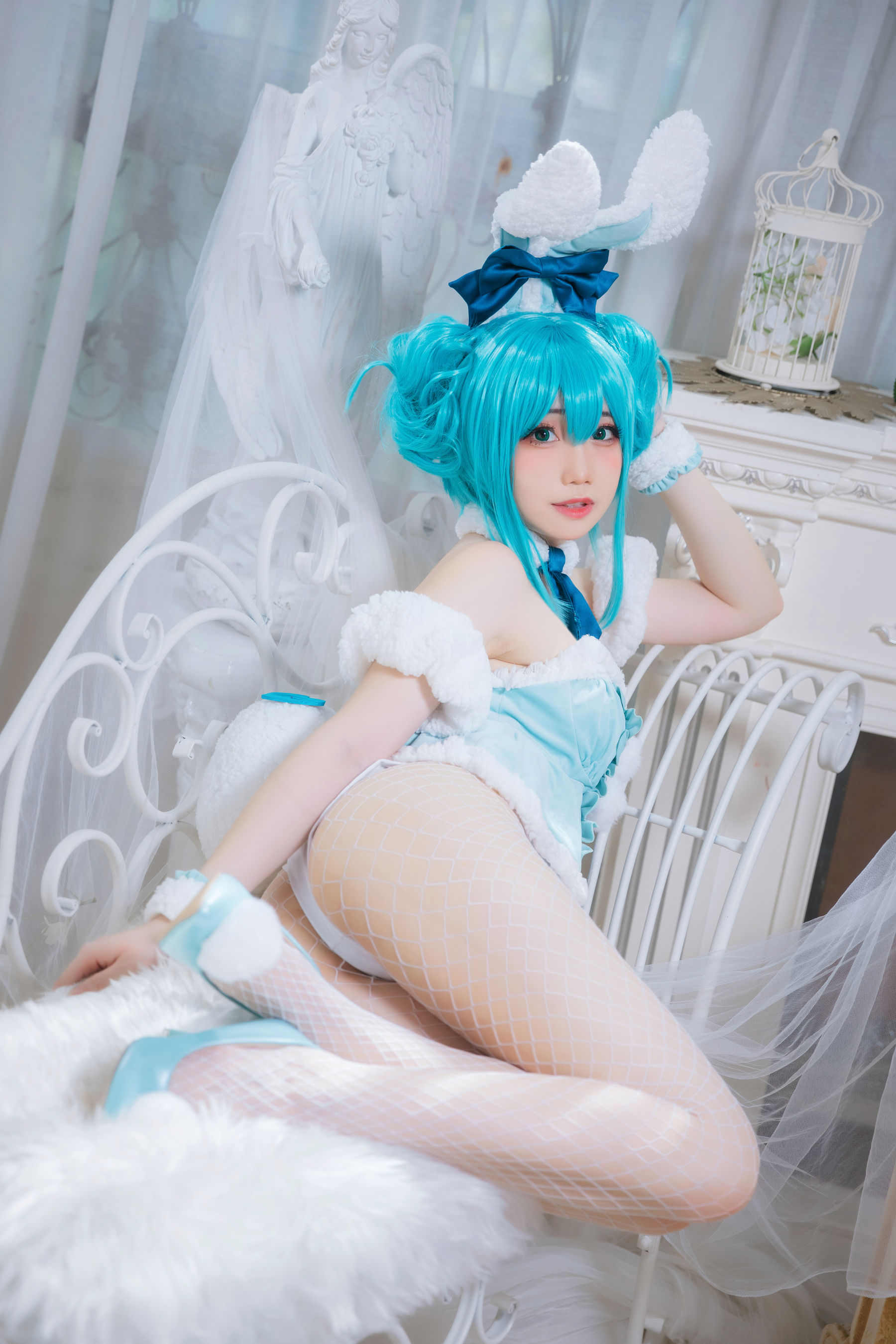 [福利COS] 焖焖碳 - 初音兔女郎第6张