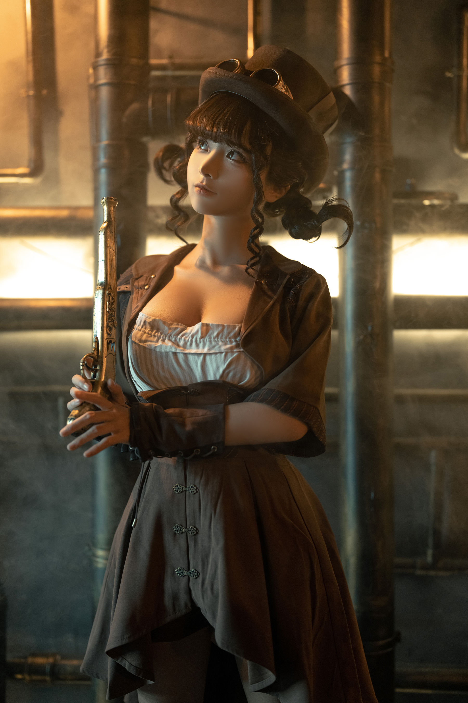 [福利COS] 动漫博主蠢沫沫 - 蒸汽少女第15张