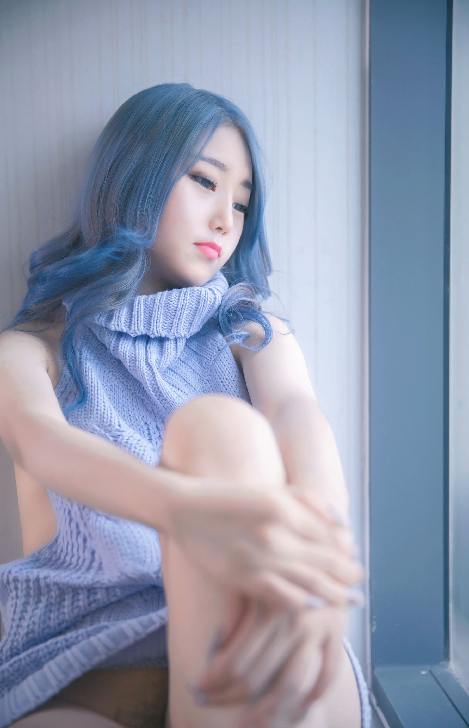 [福利COS] eloise软软 - 毛衣少女第8张