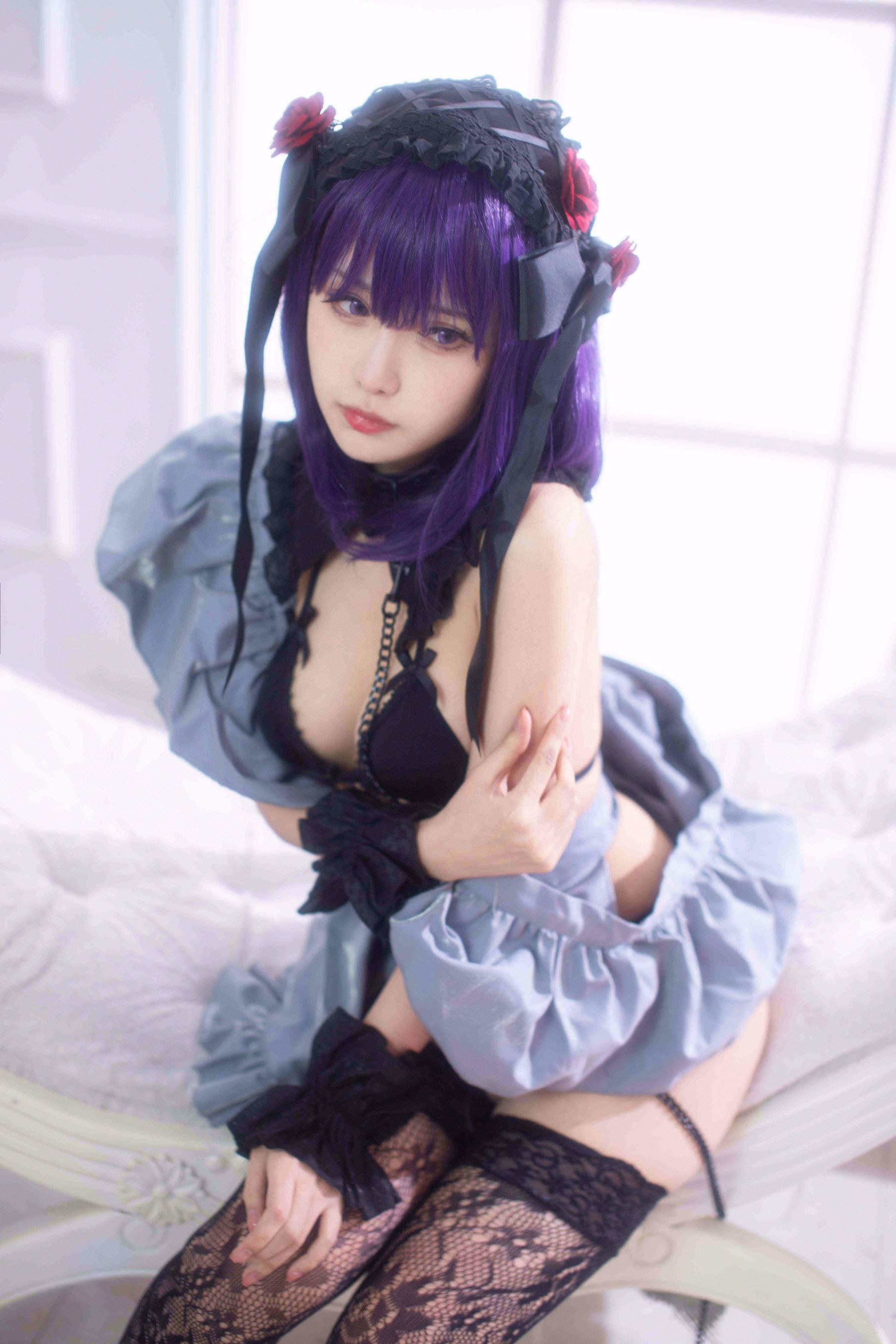 [福利COS] Shika小鹿鹿 - 喜多川海梦 小雫内衣第5张