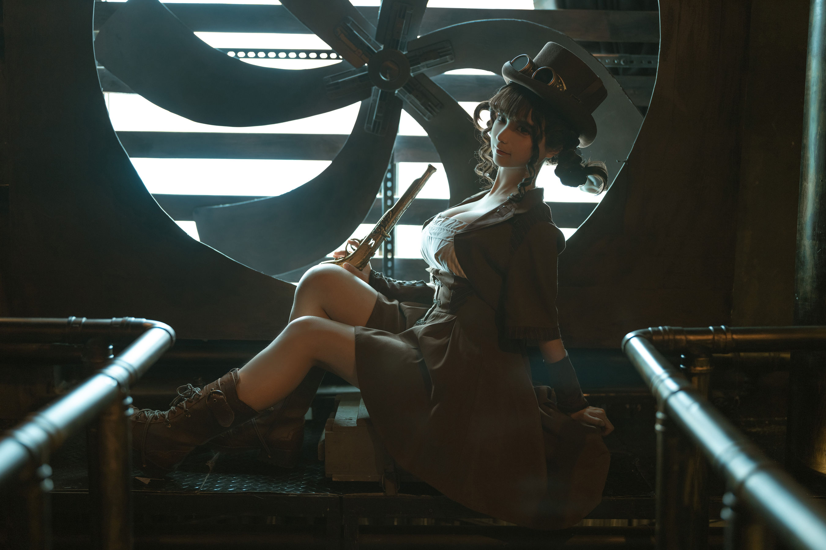 [福利COS] 动漫博主蠢沫沫 - 蒸汽少女第10张