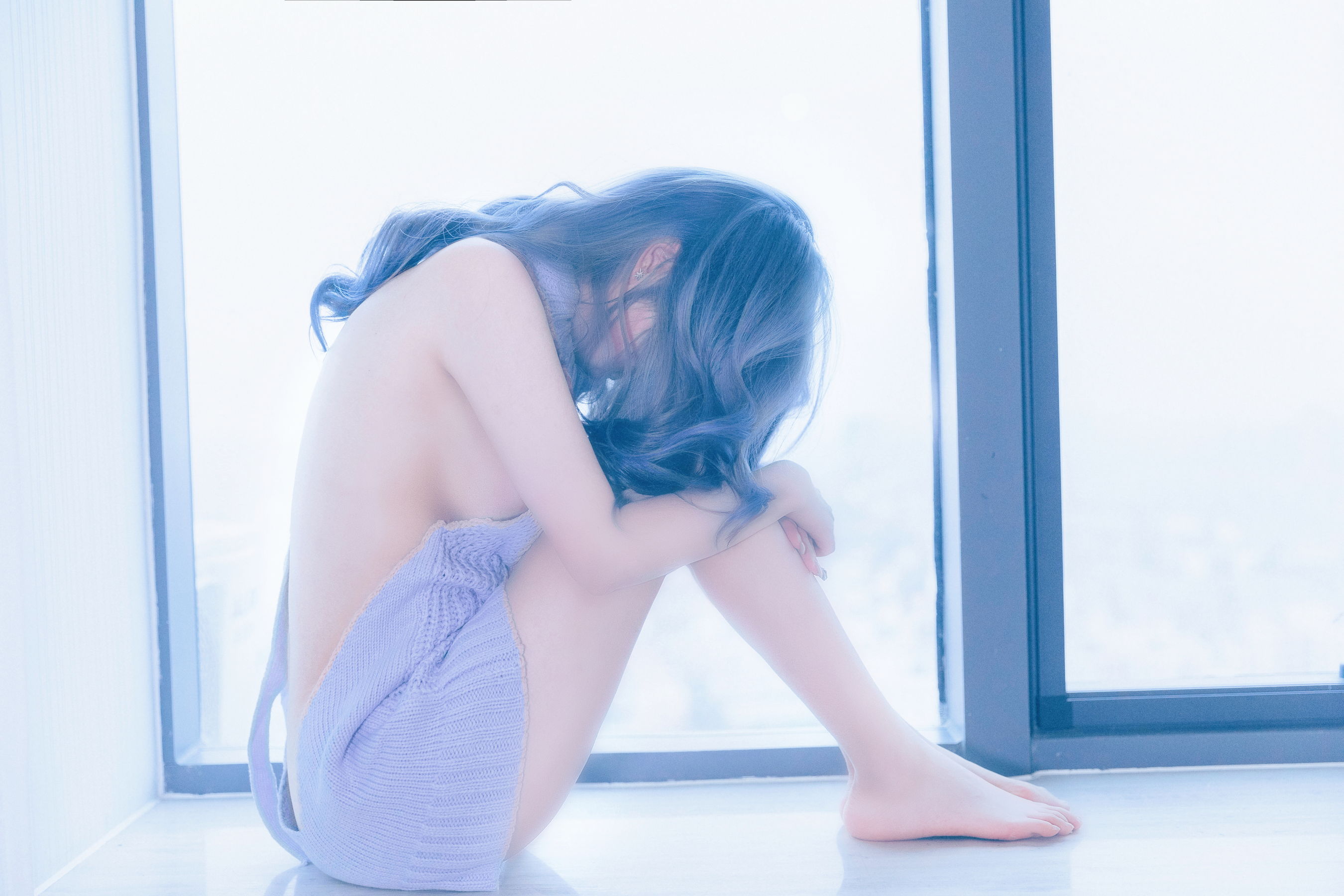 [福利COS] eloise软软 - 毛衣少女第9张