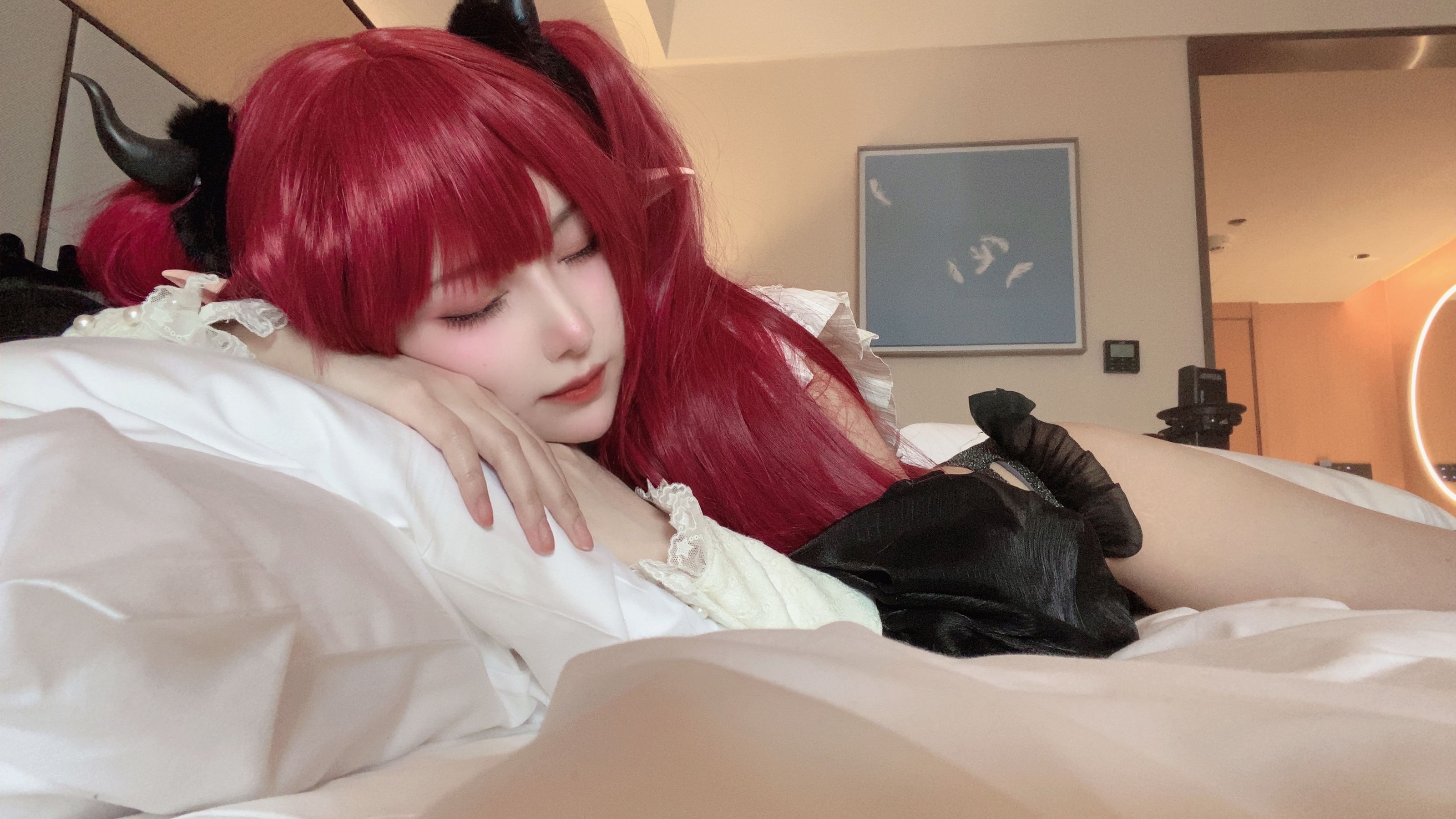 [福利COS] Shika小鹿鹿 - 喜多川海梦 小雫内衣第3张