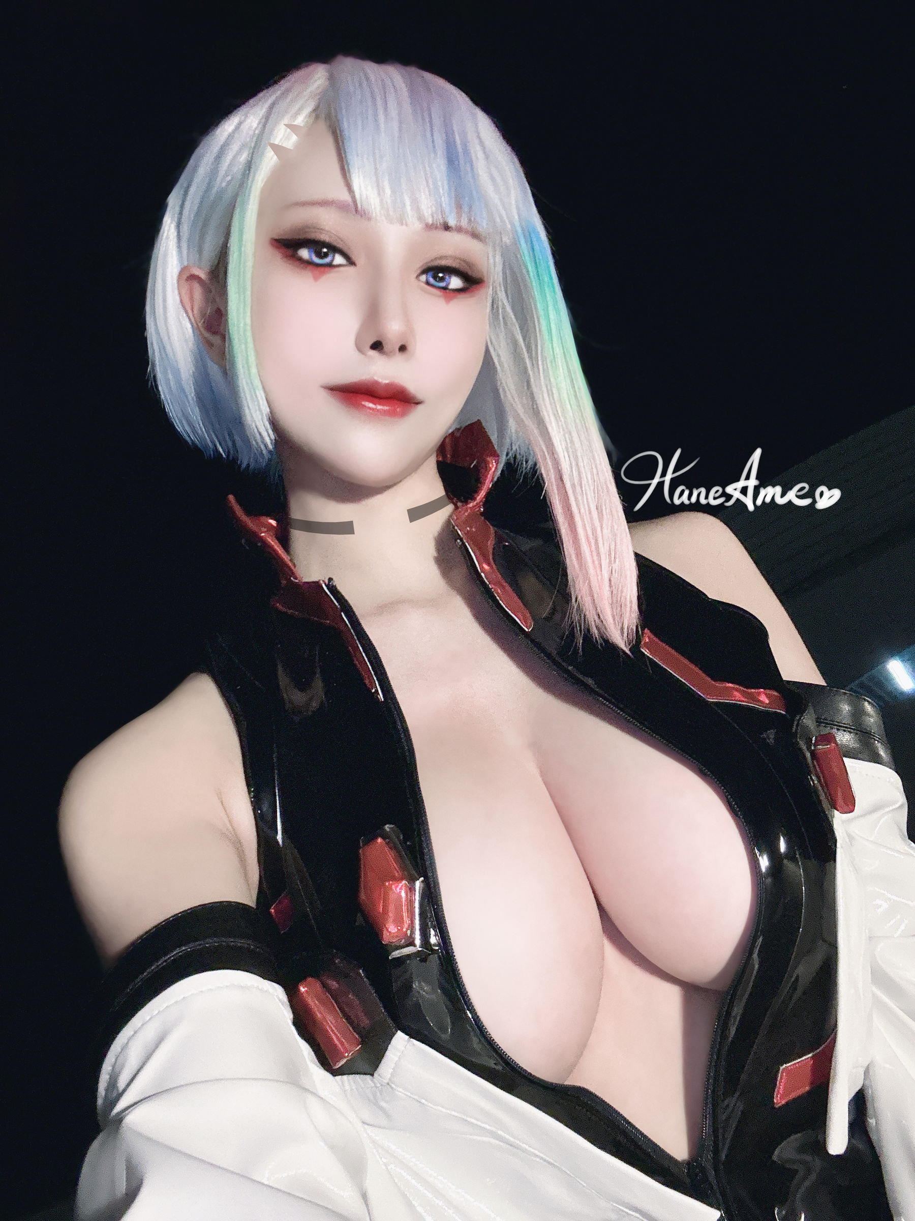 [福利COS] Hane Ame 雨波写真 - Cyberpunk Lucy第9张