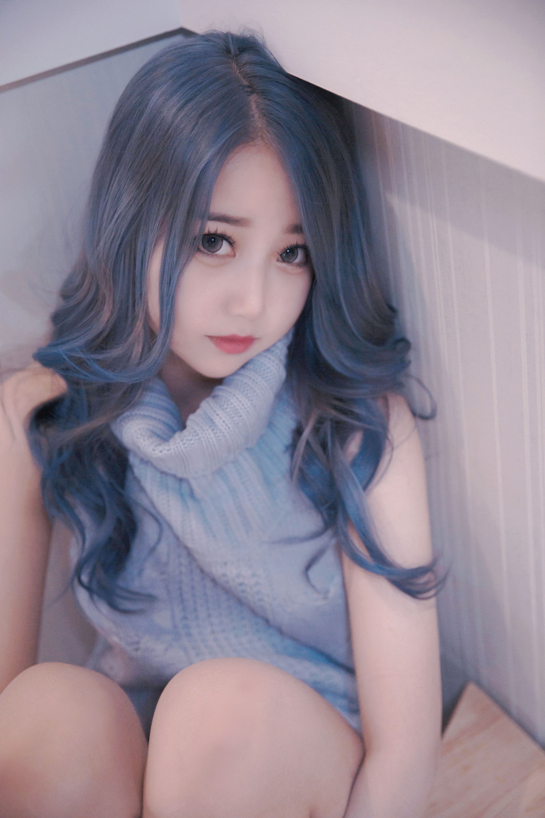 [福利COS] eloise软软 - 毛衣少女第12张