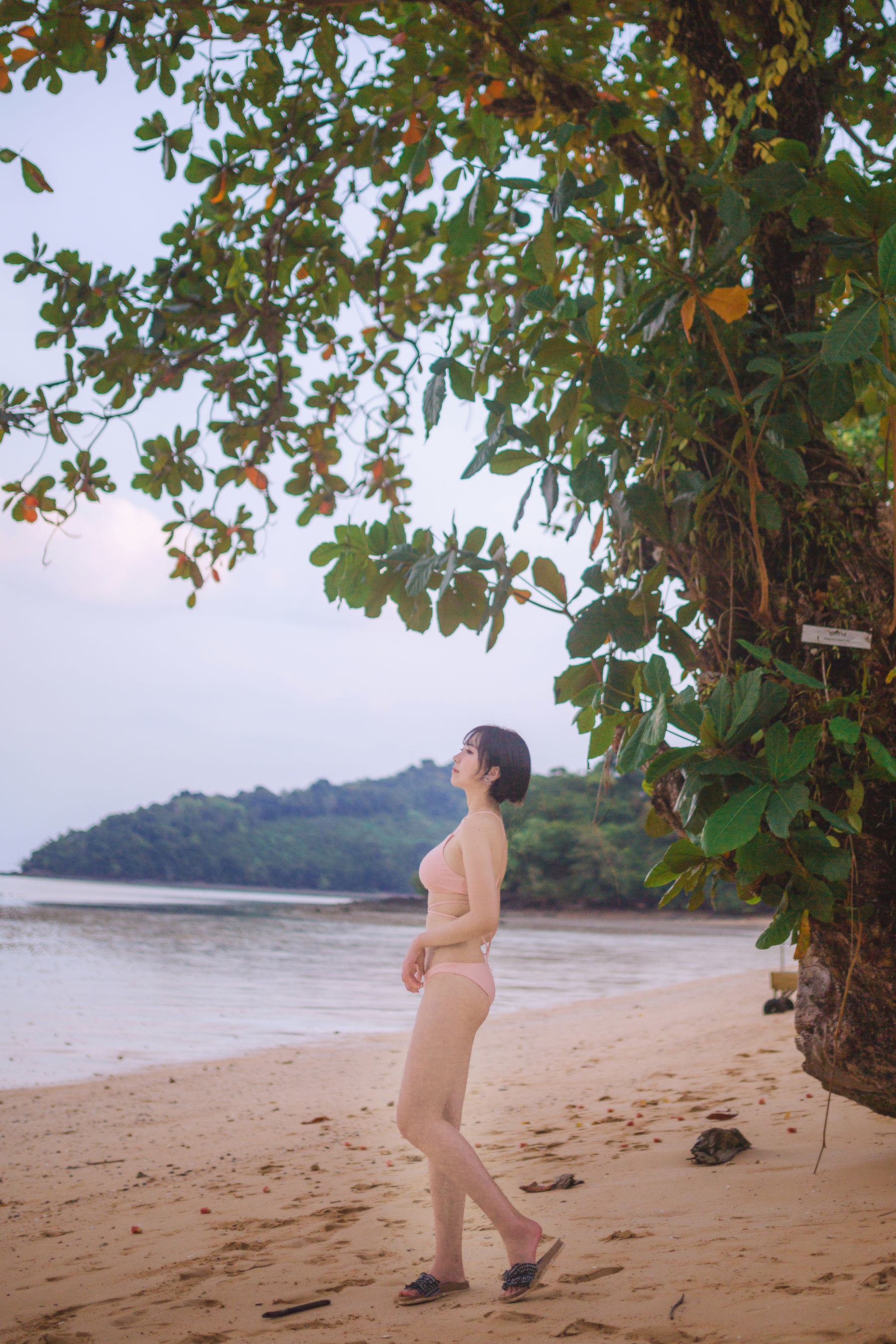 [福利COS] 次元少女念雪ww - 粉色泳衣第11张