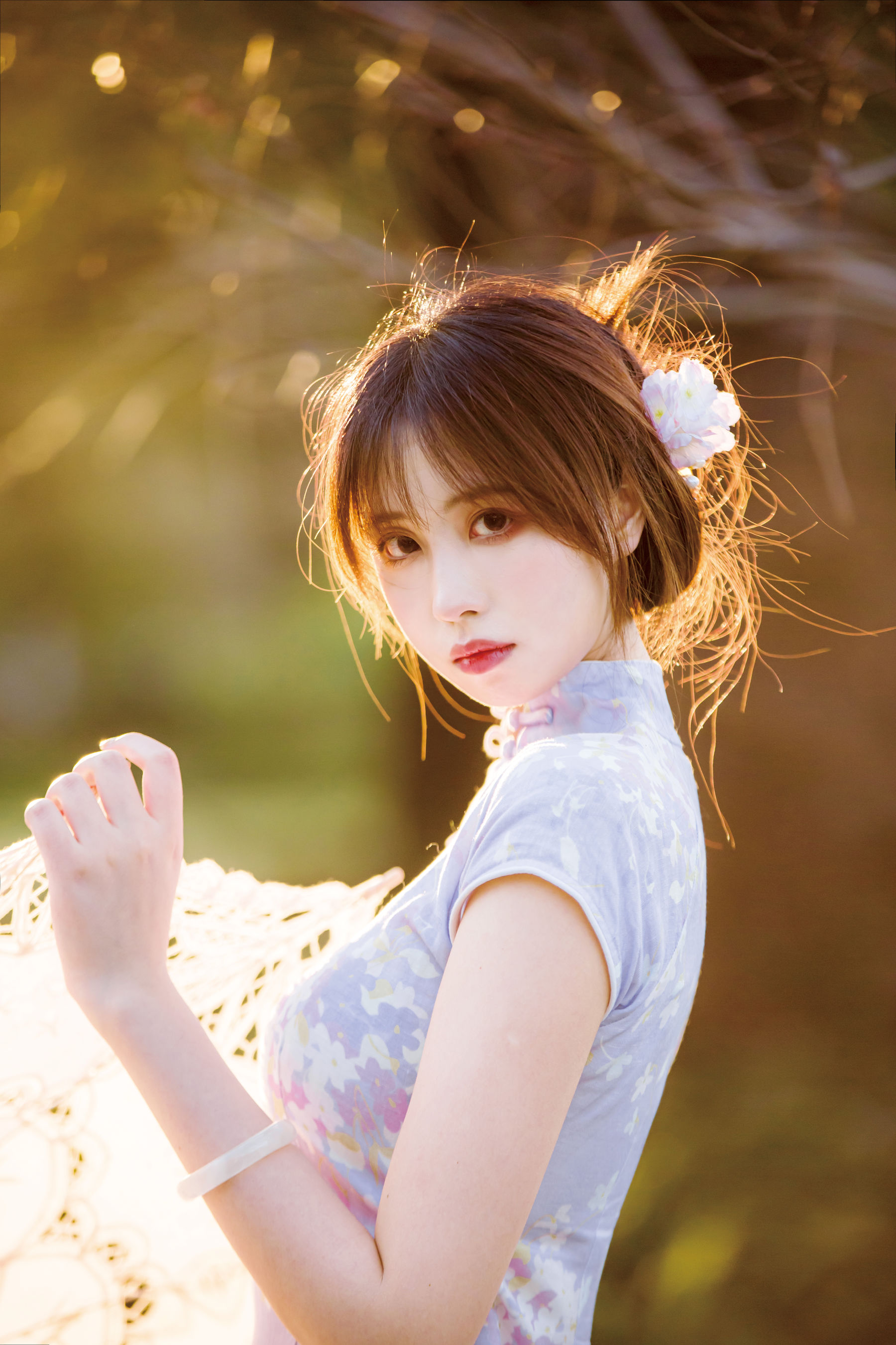 [福利COS] 次元少女念雪ww - 旗袍第12张