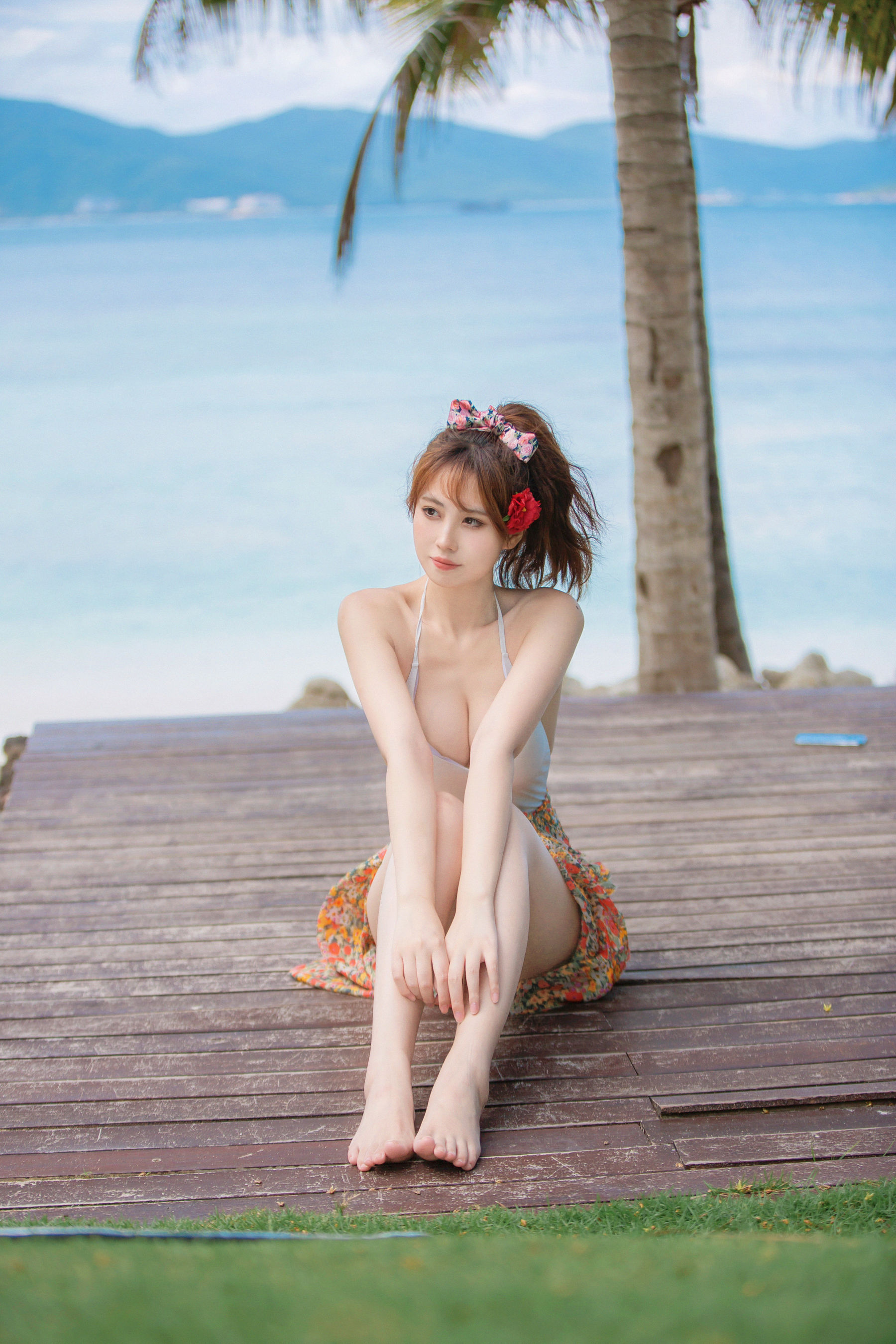 [福利COS] 次元少女念雪ww - 昭和碎花第2张