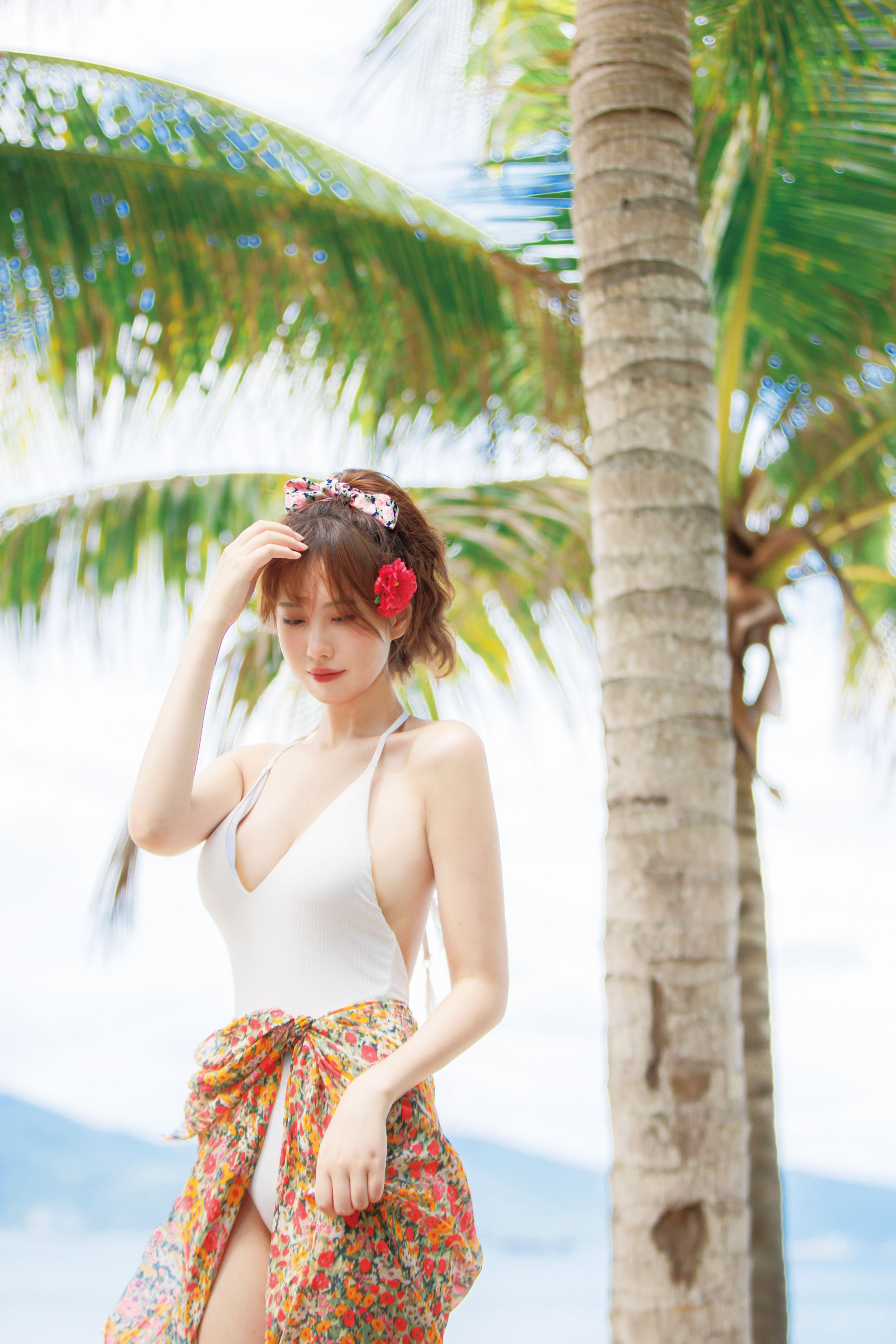 [福利COS] 次元少女念雪ww - 昭和碎花第3张