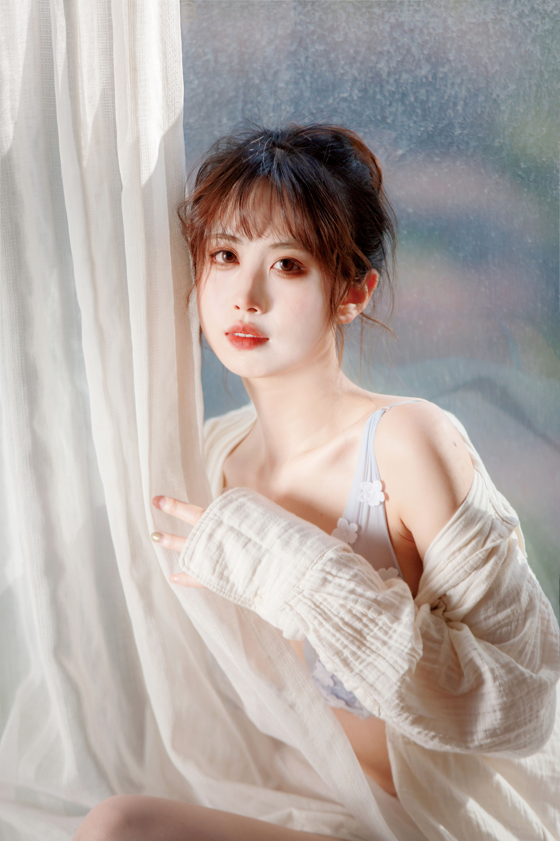 [福利COS] 次元少女念雪ww - 居家蓝色第10张