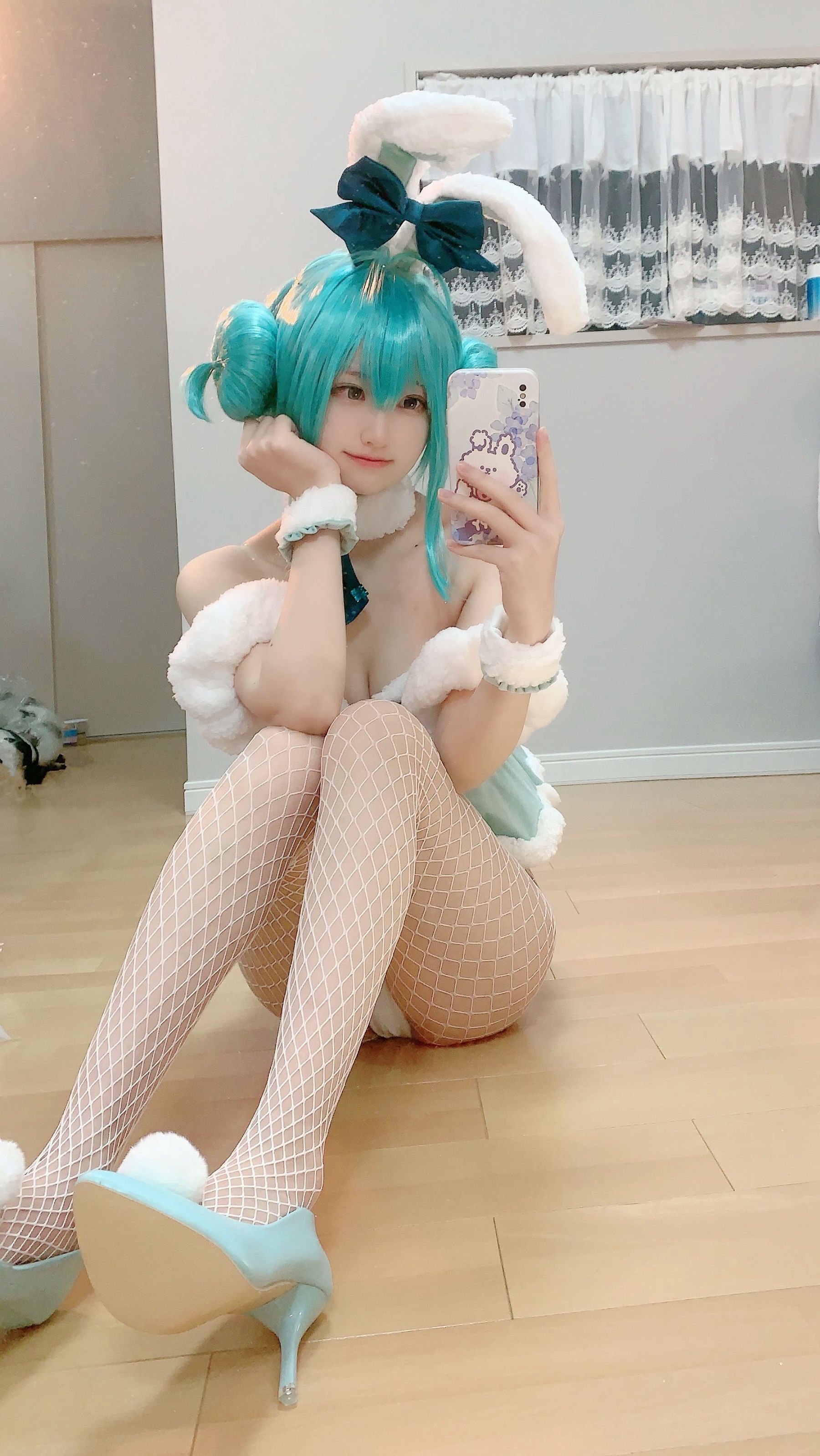 [福利COS] 千阳(ちよ) - 初音兔女郎第5张