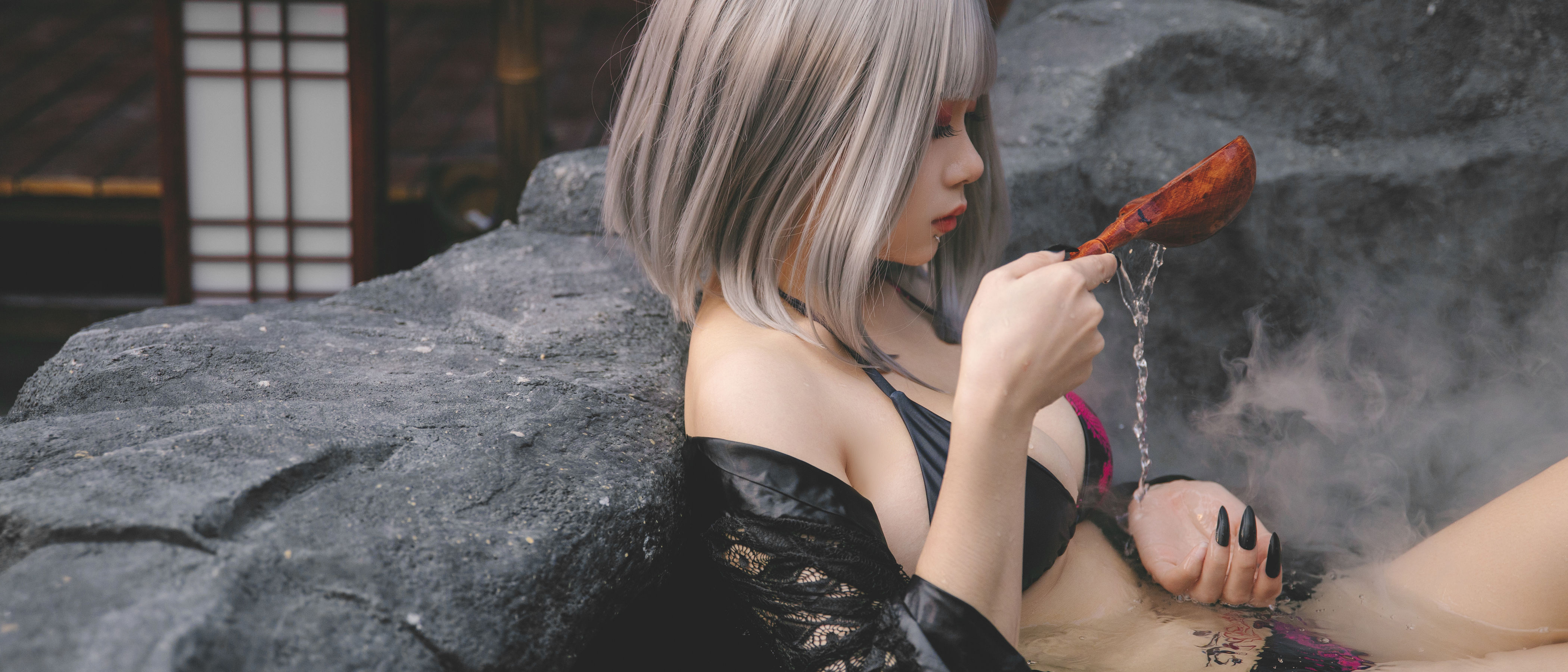 [福利COS] 末夜787 - 五月舰长 和服第23张