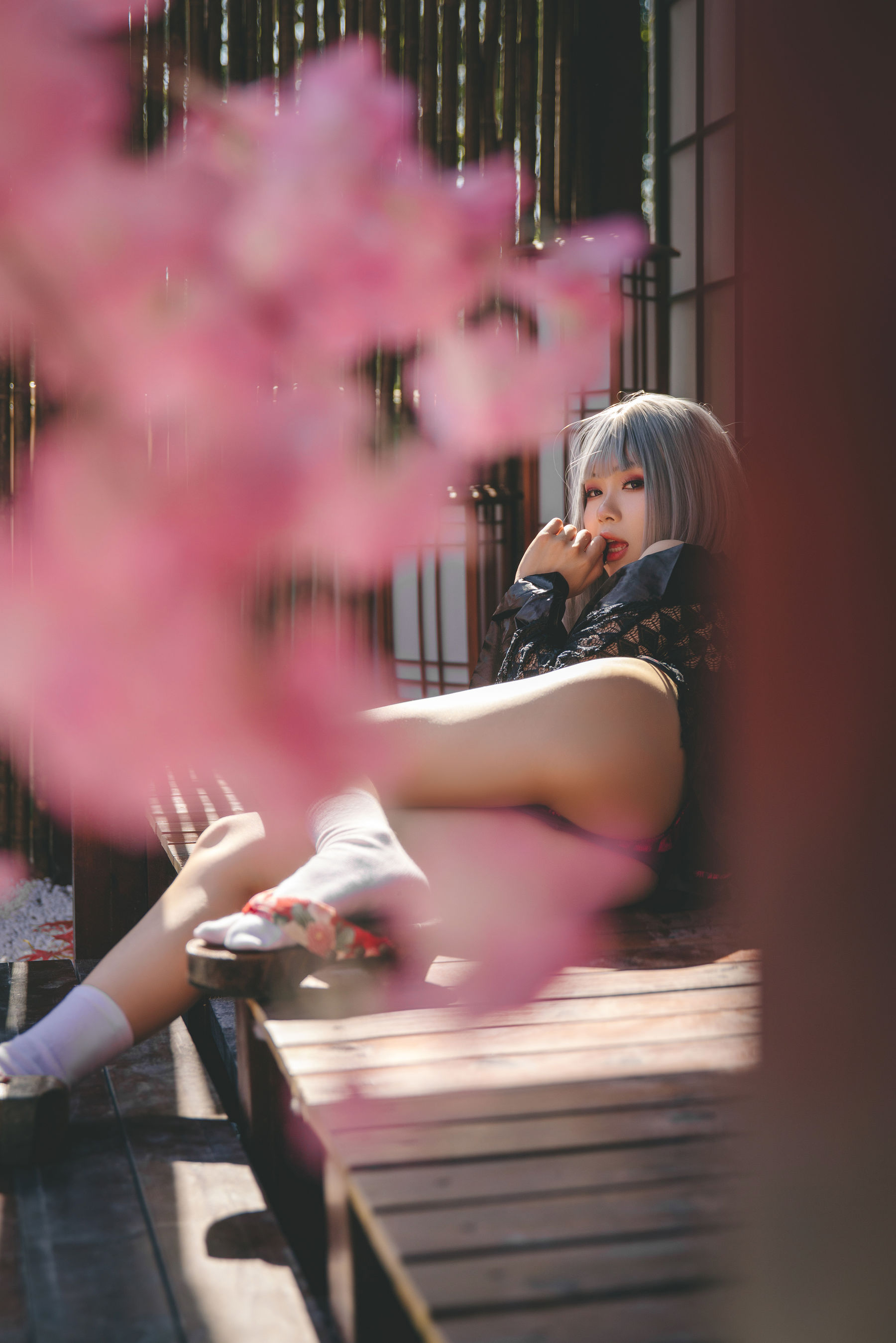 [福利COS] 末夜787 - 五月舰长 和服第13张