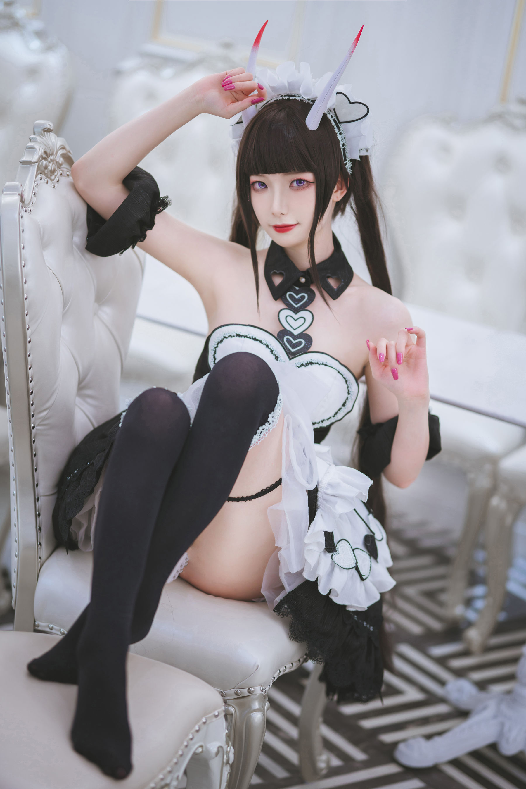 [福利COS] 动漫博主封疆疆v - 能代女仆第3张