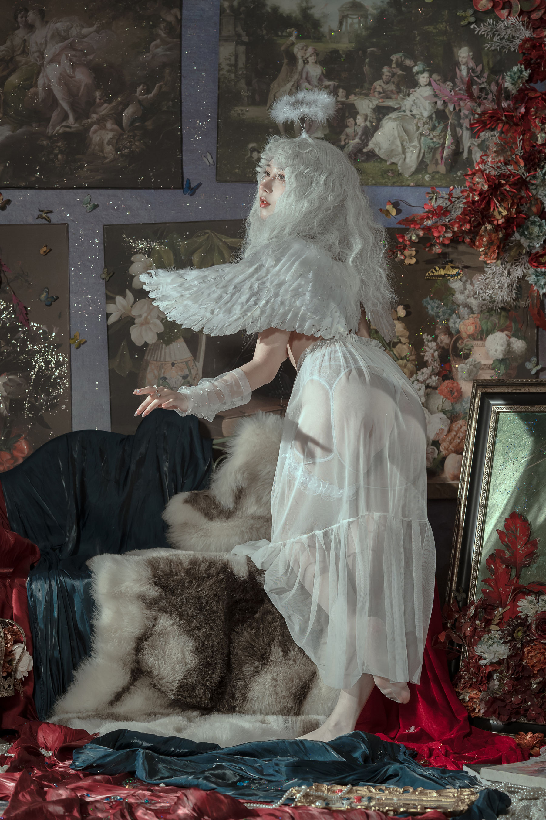 [福利COS] 云溪溪 - 奶桃桃 N44天使第14张