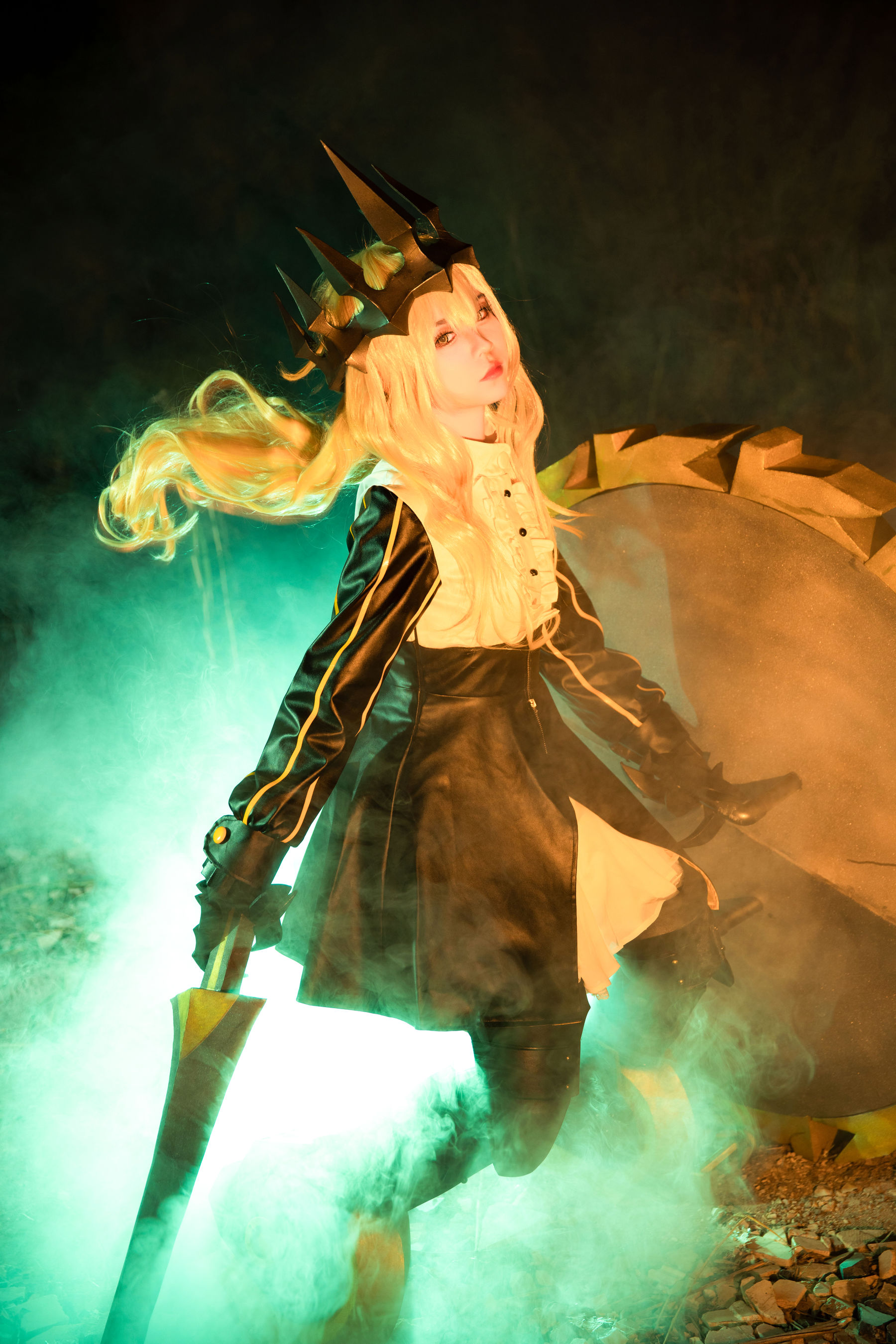 [福利COS] 动漫博主G44不会受伤 - 战轮妖精第6张