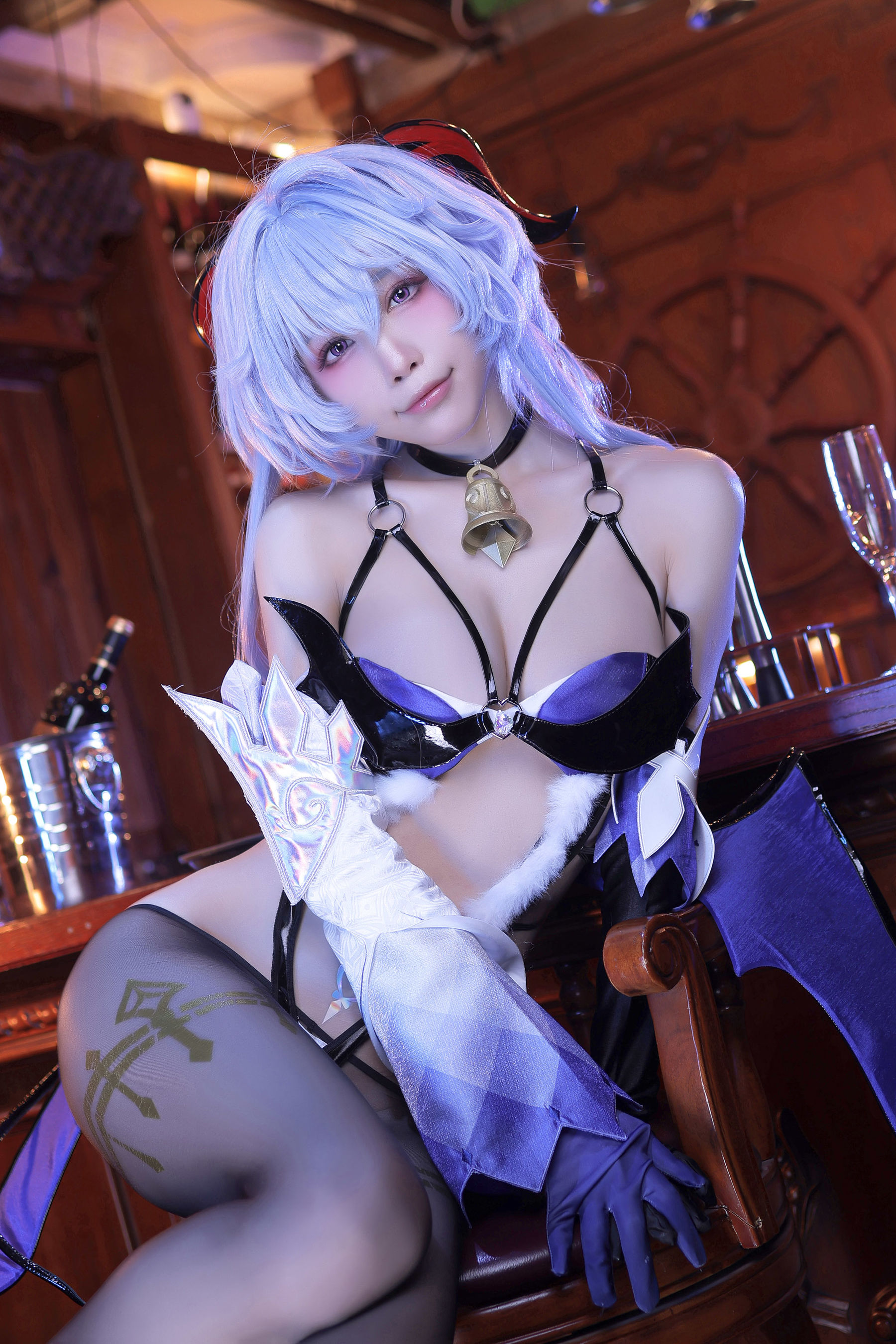 [福利COS] 动漫博主水淼aqua - 甘雨-同人魅魔第1张