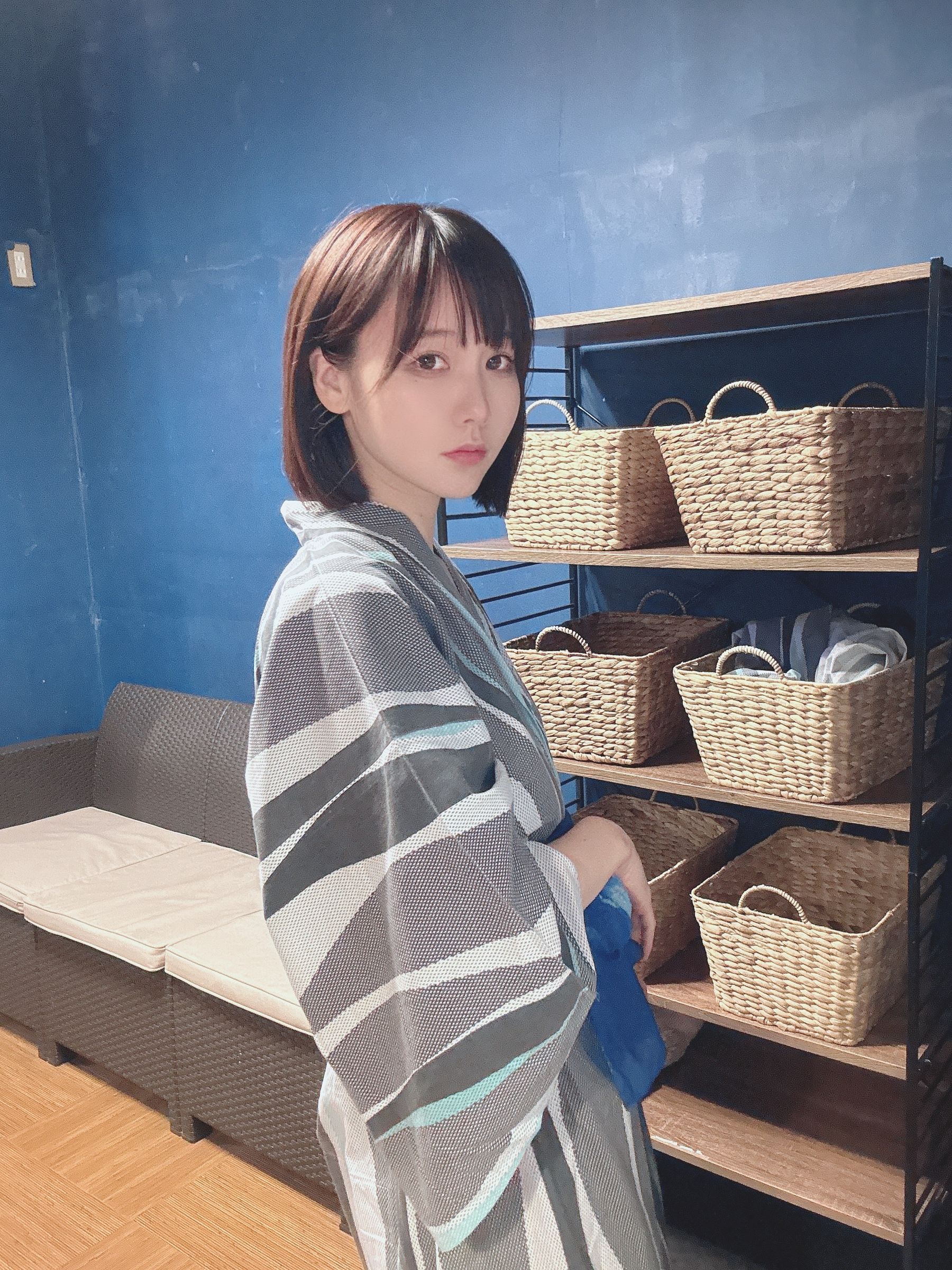 [福利COS] 日本甜美COSERけんけん[fantia] 2022-11-08 ゆけむり♨第1张