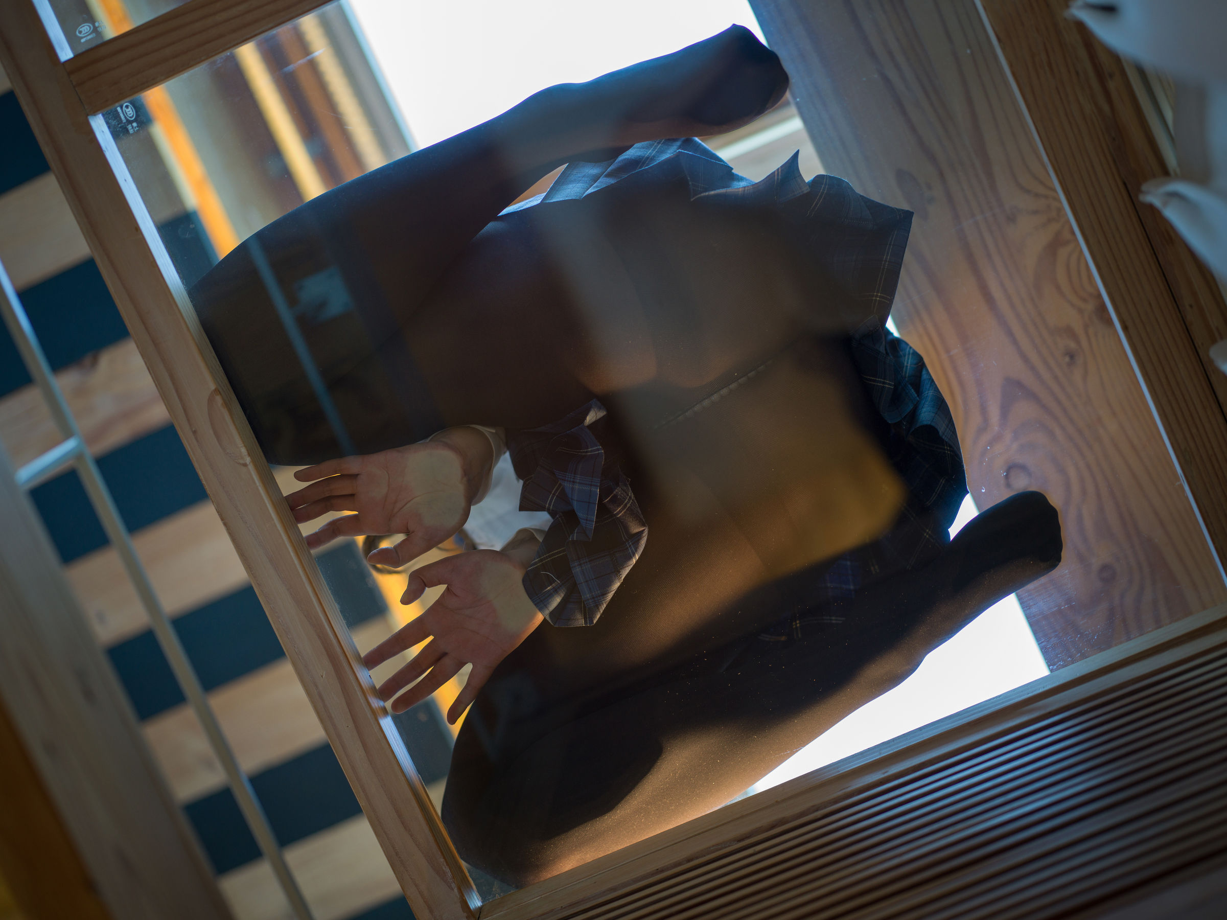 [福利COS] 麻花麻花酱 - 老师珍珠JK第24张