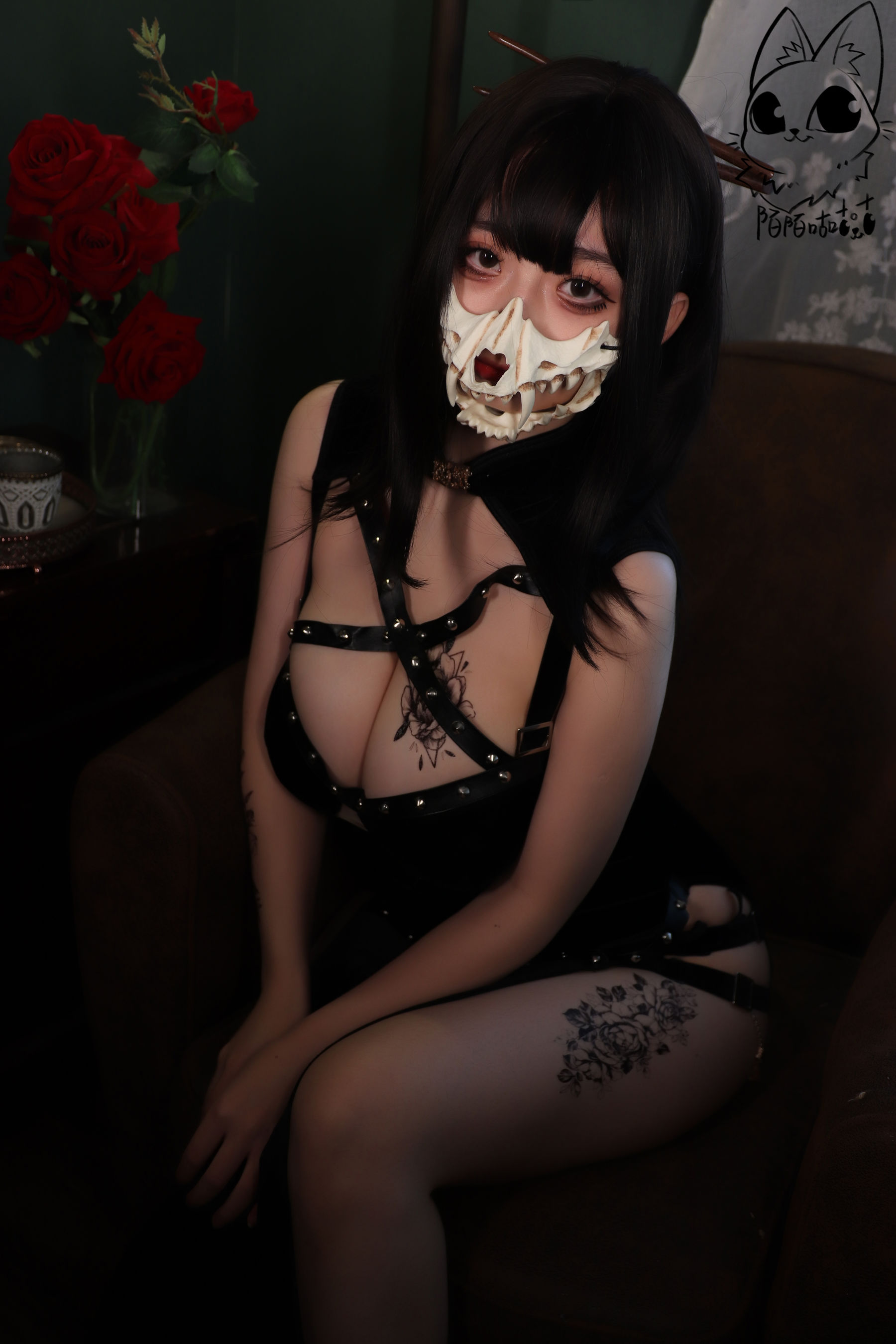 [福利COS] Cosplay美女韶陌陌 - 面具陌第5张