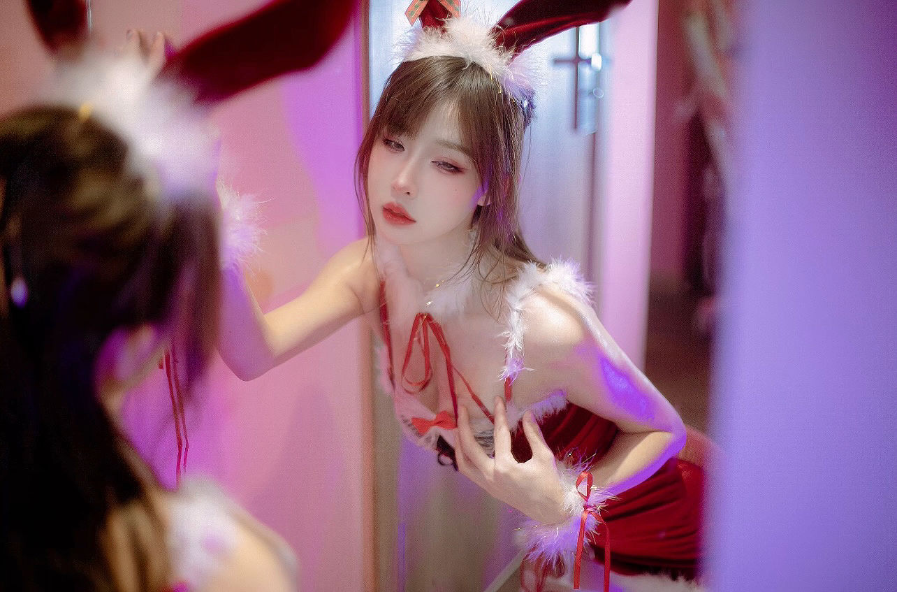 [福利COS] 余多多Dudu - 圣诞特辑写真第6张