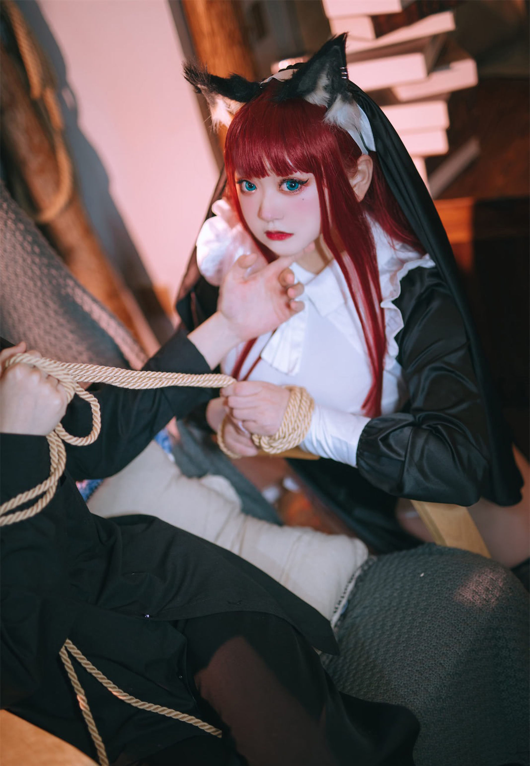 [福利COS] 动漫博主恩田直幸 - 修女第21张