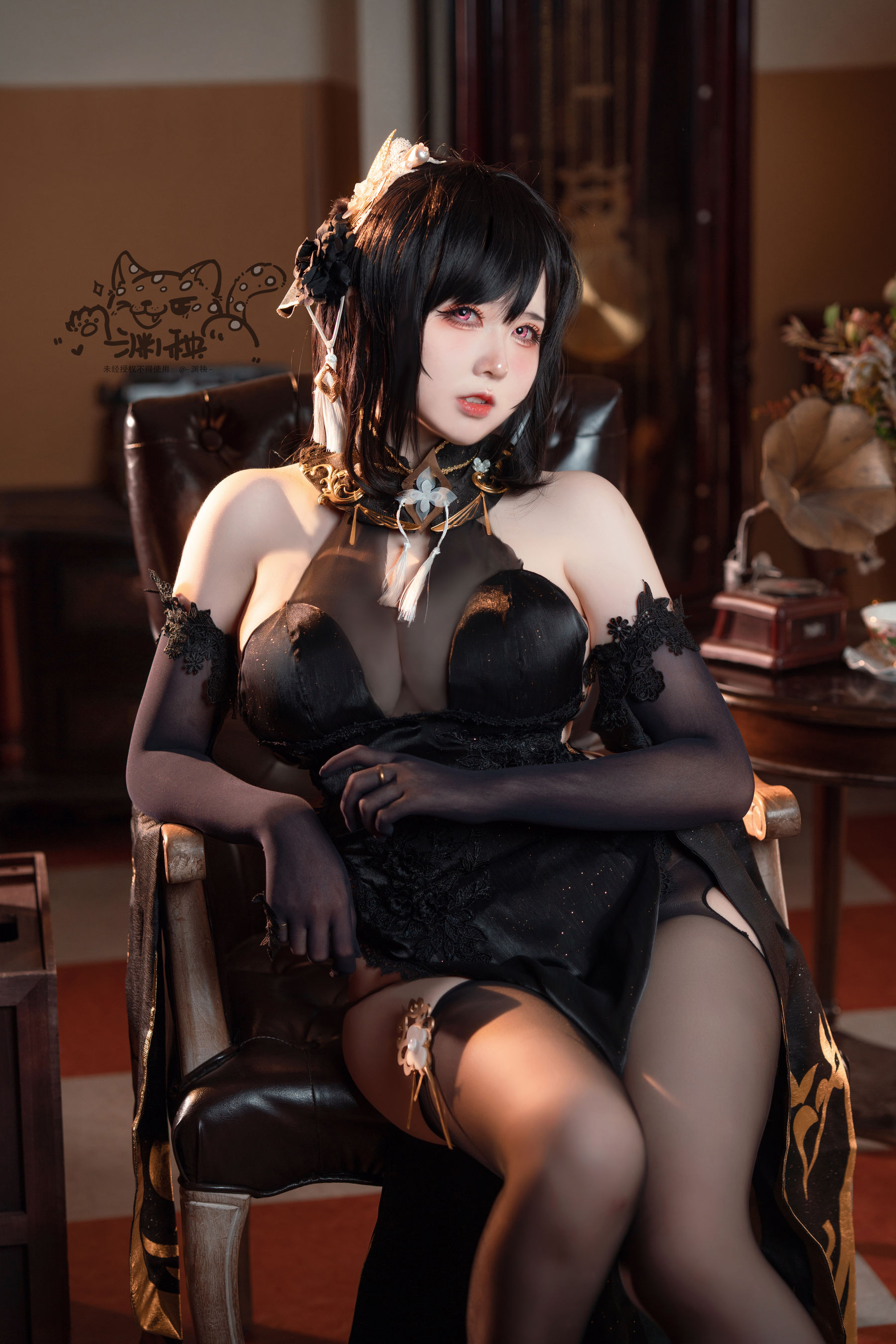 [福利COS] -渊秧- - 镇海旗袍第1张