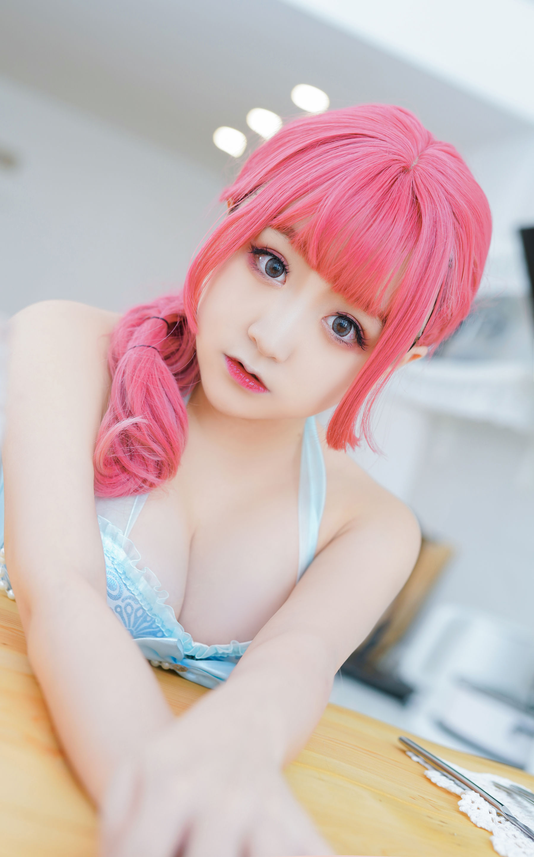 [福利COS] 动漫博主恩田直幸 - 蓝色束缚第10张