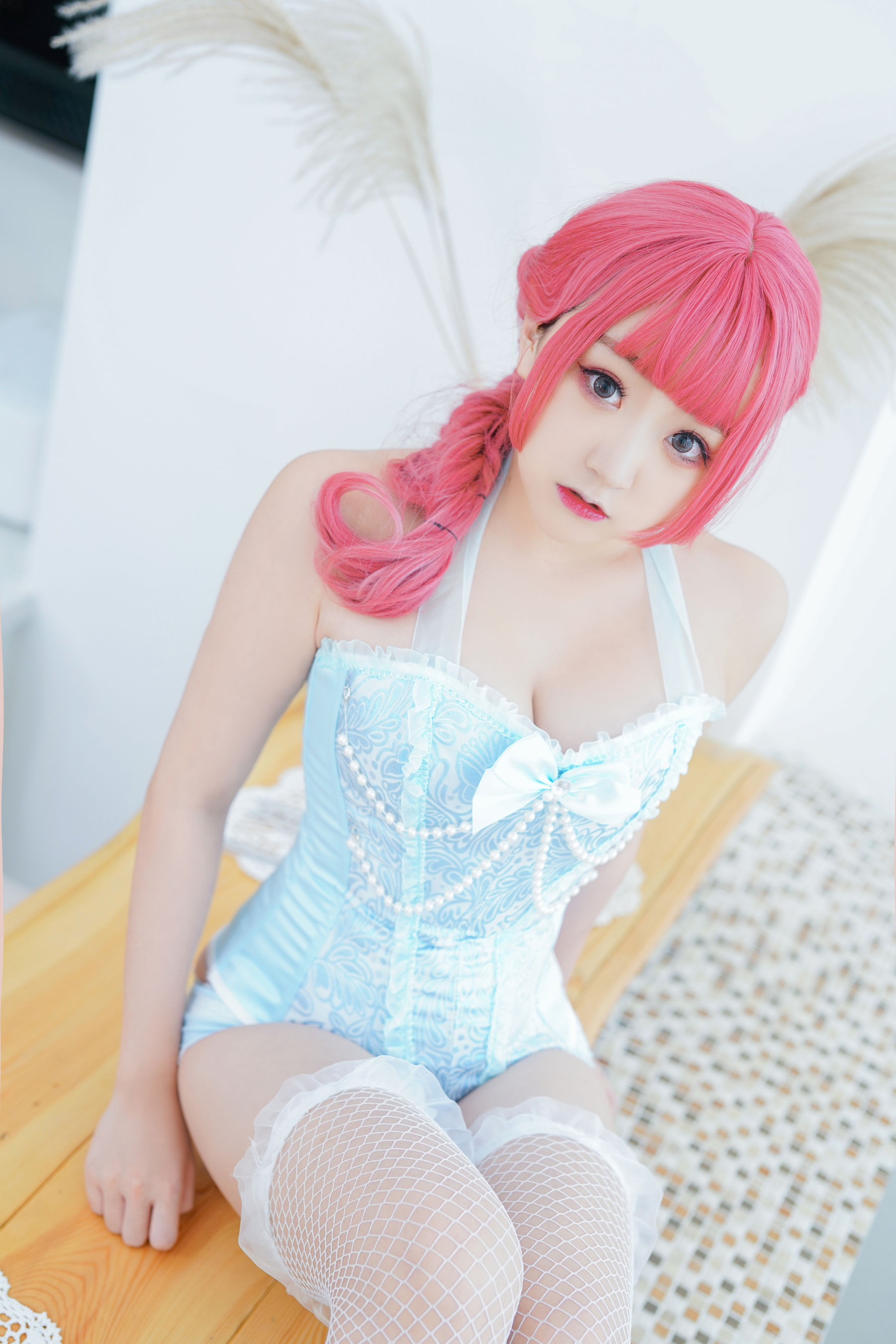 [福利COS] 动漫博主恩田直幸 - 蓝色束缚第13张