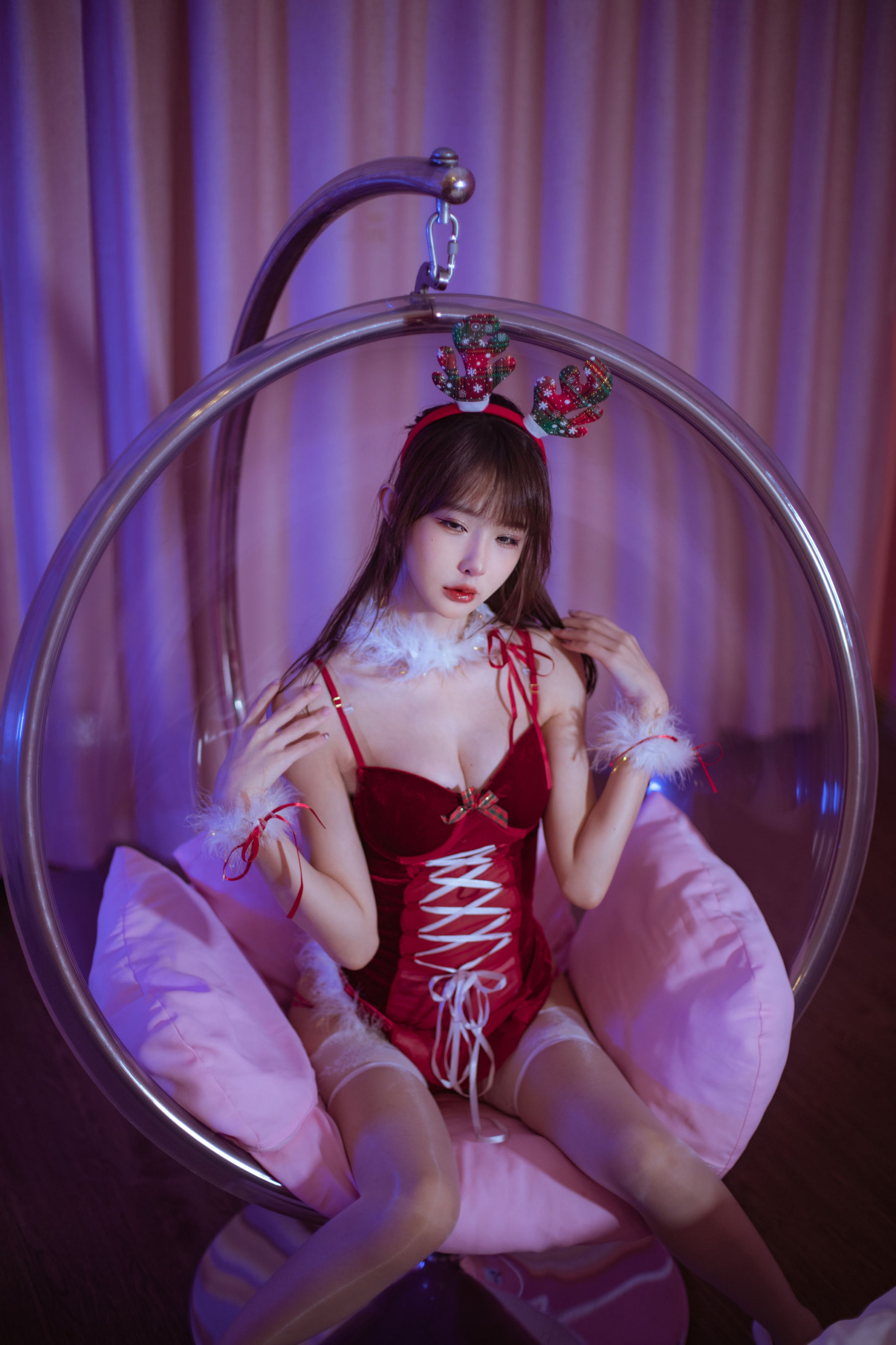 [福利COS] 余多多Dudu - 圣诞特辑写真第4张